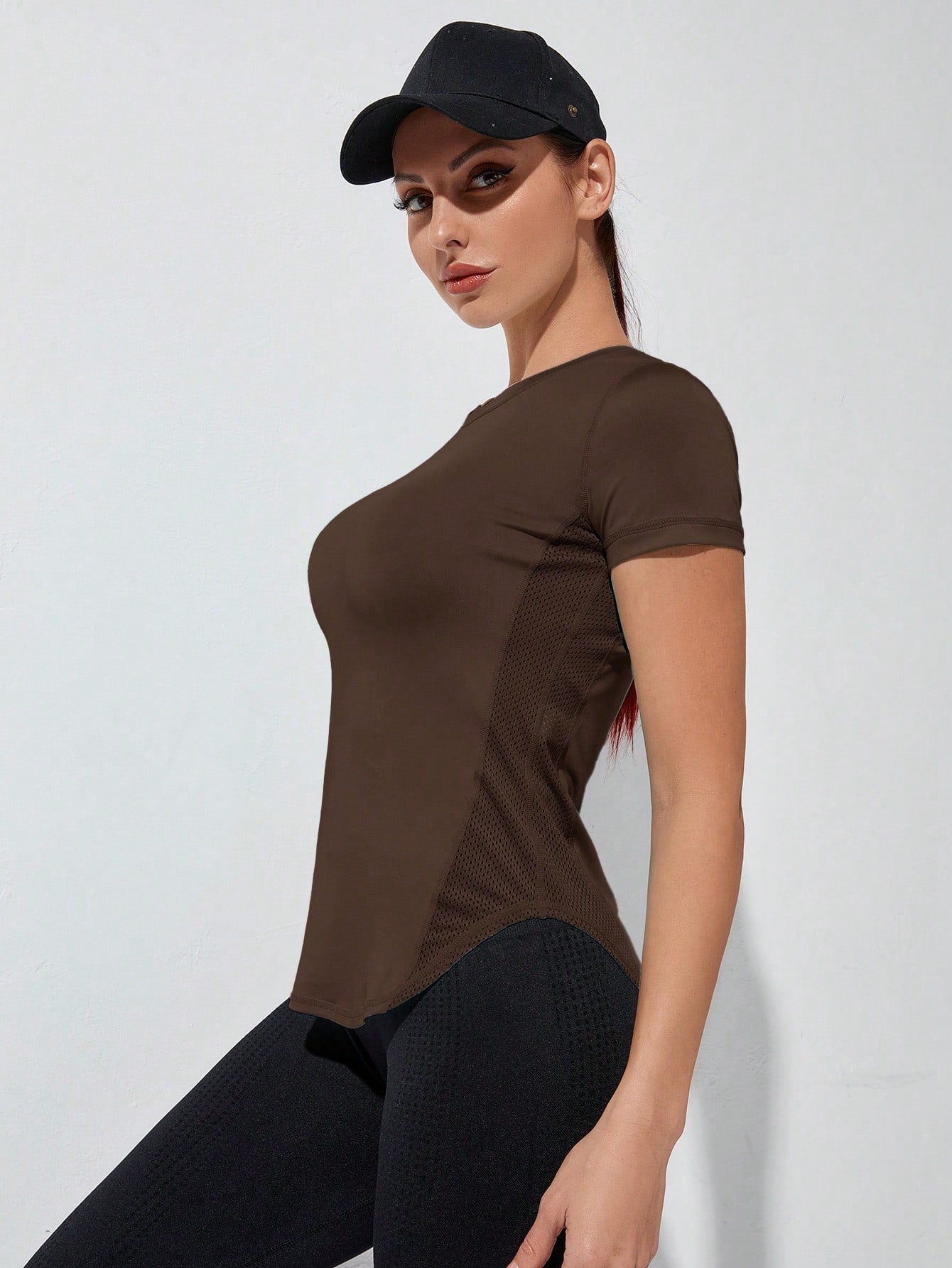 SHEIN Sport Exploreva Breathable Softness Sports Tee