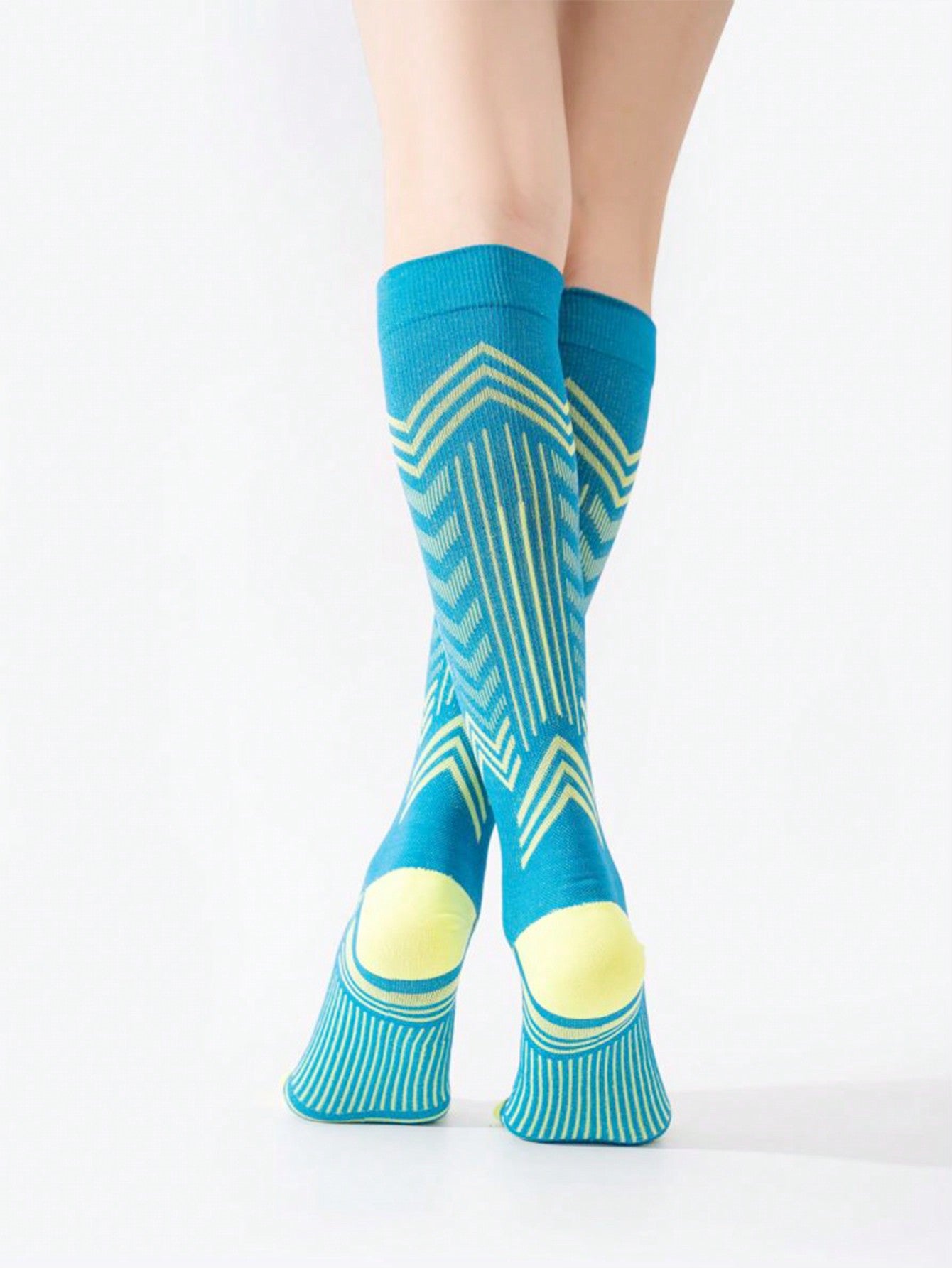 Unisex Professional Compression Socks Suitable For Running, Cycling, Hiking, And Long Standing