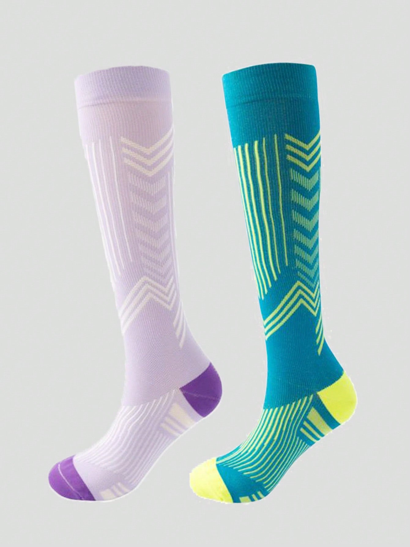 Unisex Professional Compression Socks Suitable For Running, Cycling, Hiking, And Long Standing