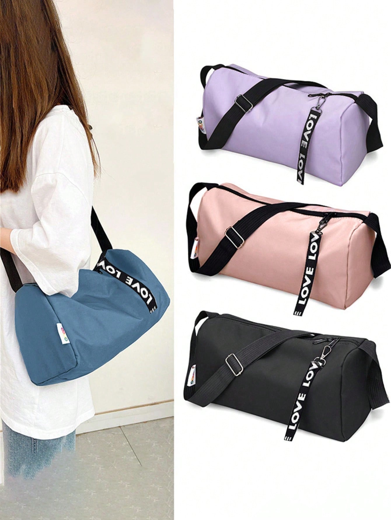 Waterproof Gym Training Bag Women Fitness Handbag Outdoor Travel Duffle Bag Lady Sports Swim Bags Ultralight Yoga Gym Bags Travel Bag