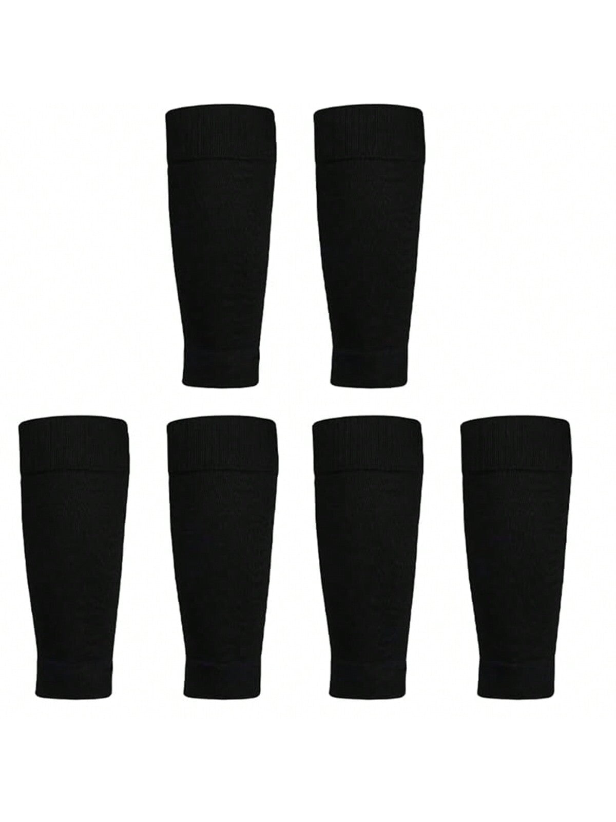 Sports Outdoor 4/6pairs Compression Football Leg Warmers Leg Sleeve For Men, Long Knit Leg Guard Leg Warmers Sweat-Absorbent Calf Leg Warmers