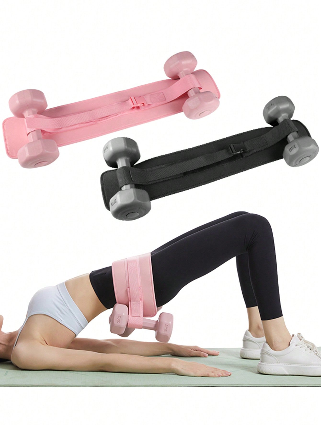 1pc Hip Resistance Band With 14cm Width, Heavy Duty Hip Pad For Glute Bridge