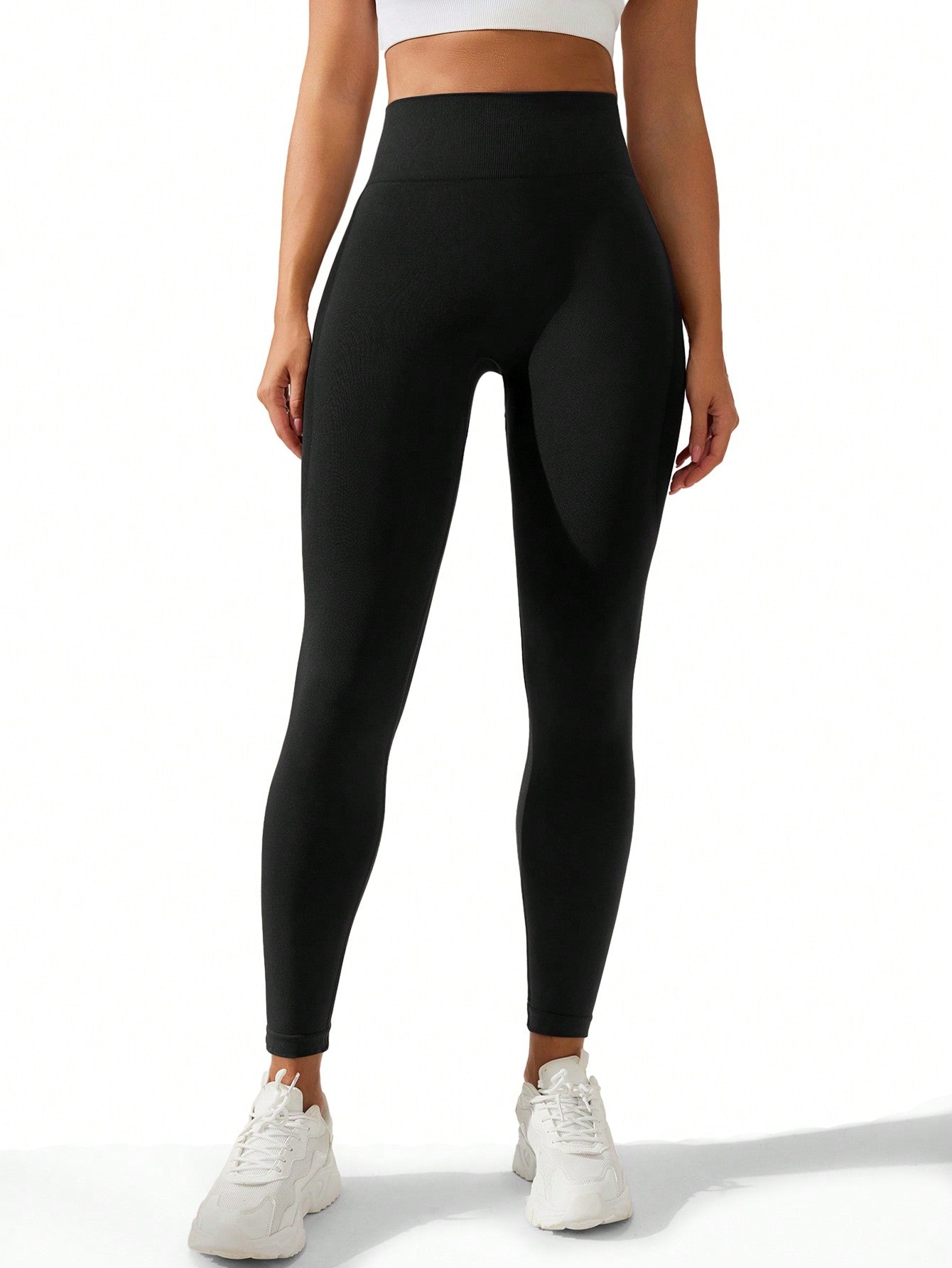 SHEIN Sport Seamluxe Seamless Highly Elastic Sports Leggings