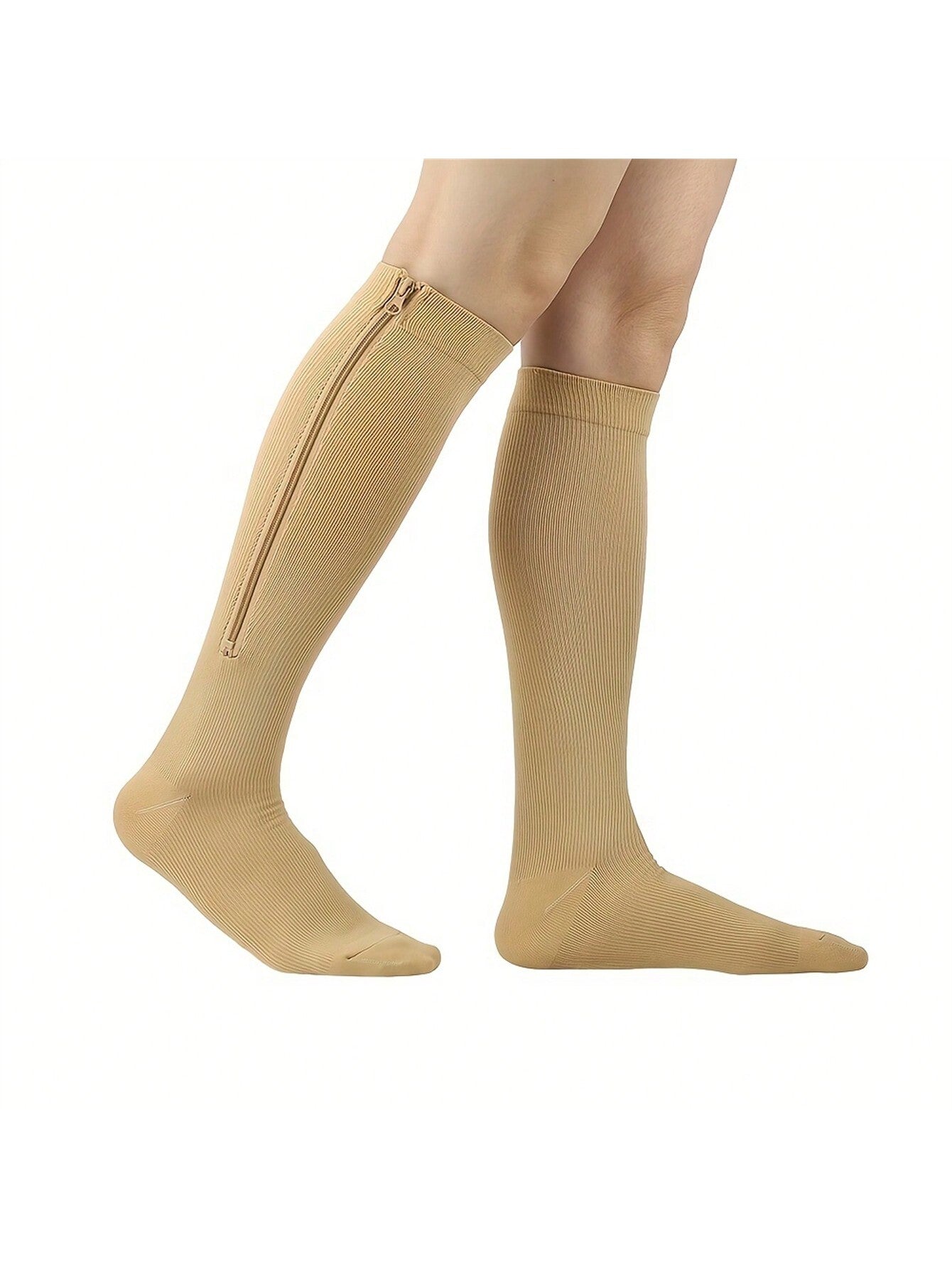 20-30 MmHg Copper Compression Socks - Compression Socks For Women With Wide Calf Support, Graduated Compression For Running, Athletic Activities