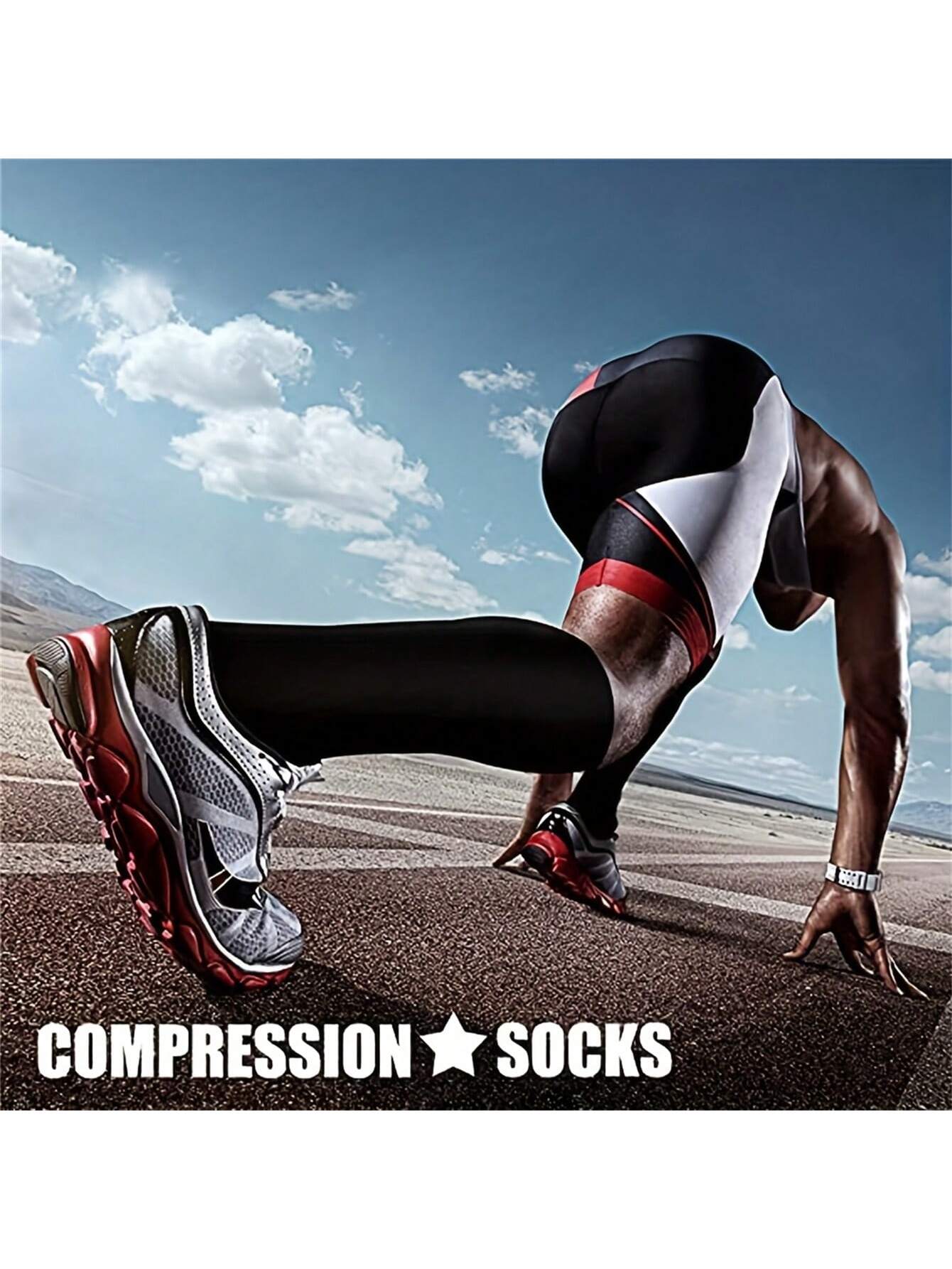 20-30 MmHg Copper Compression Socks - Compression Socks For Women With Wide Calf Support, Graduated Compression For Running, Athletic Activities