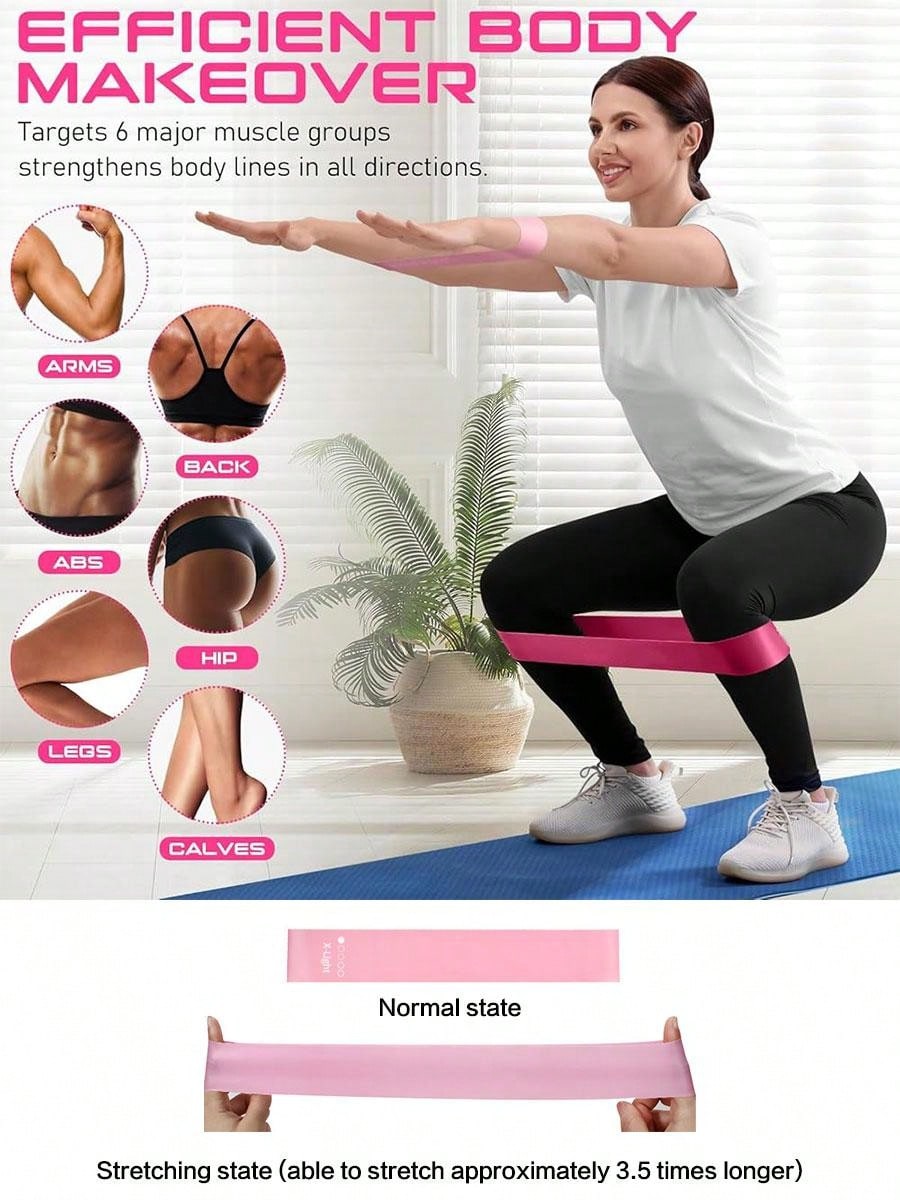 5pcs/Set Resistance Band Great For Flexibility