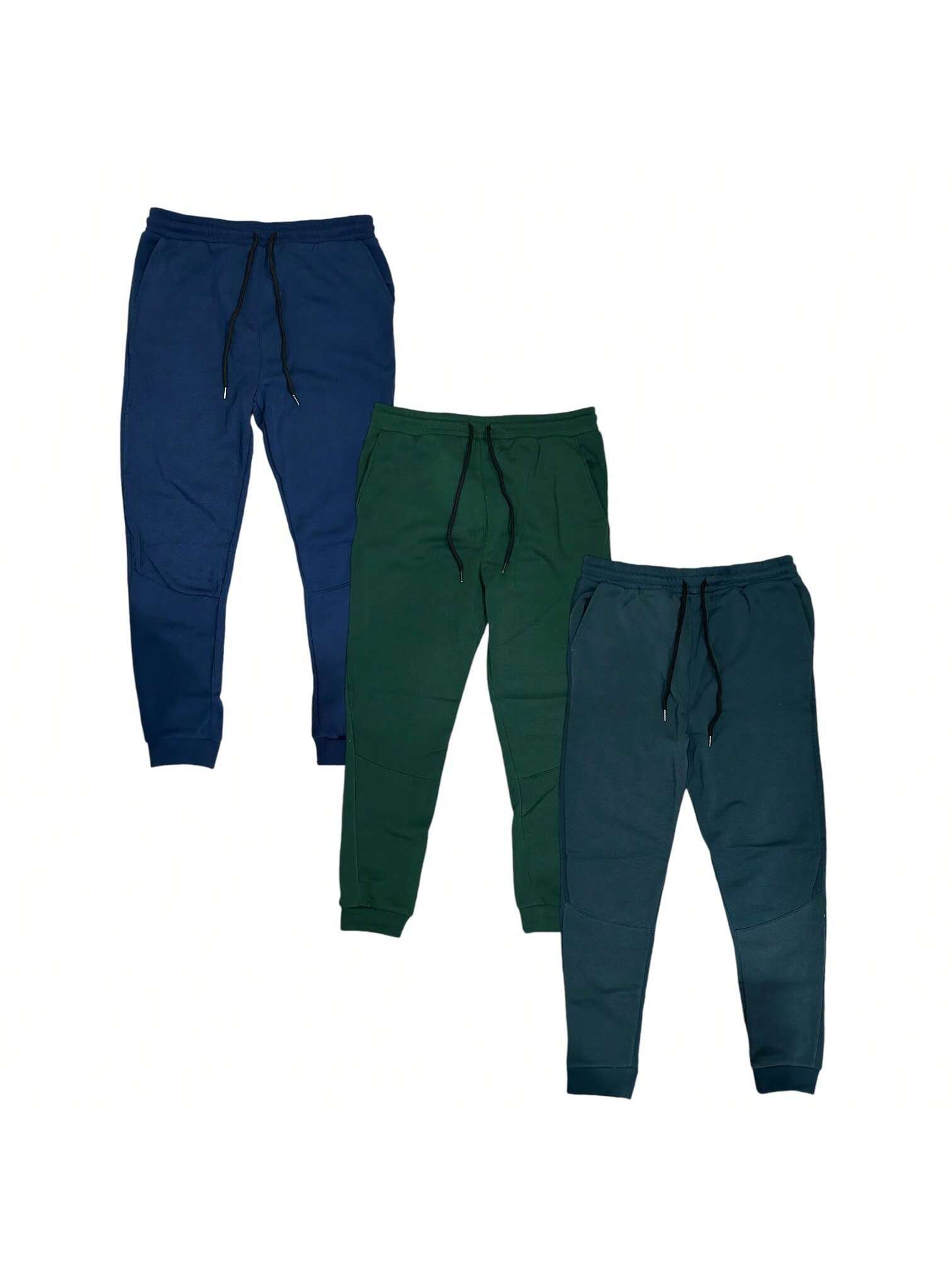 Mens 3 Pack Fleece Super Soft Joggers