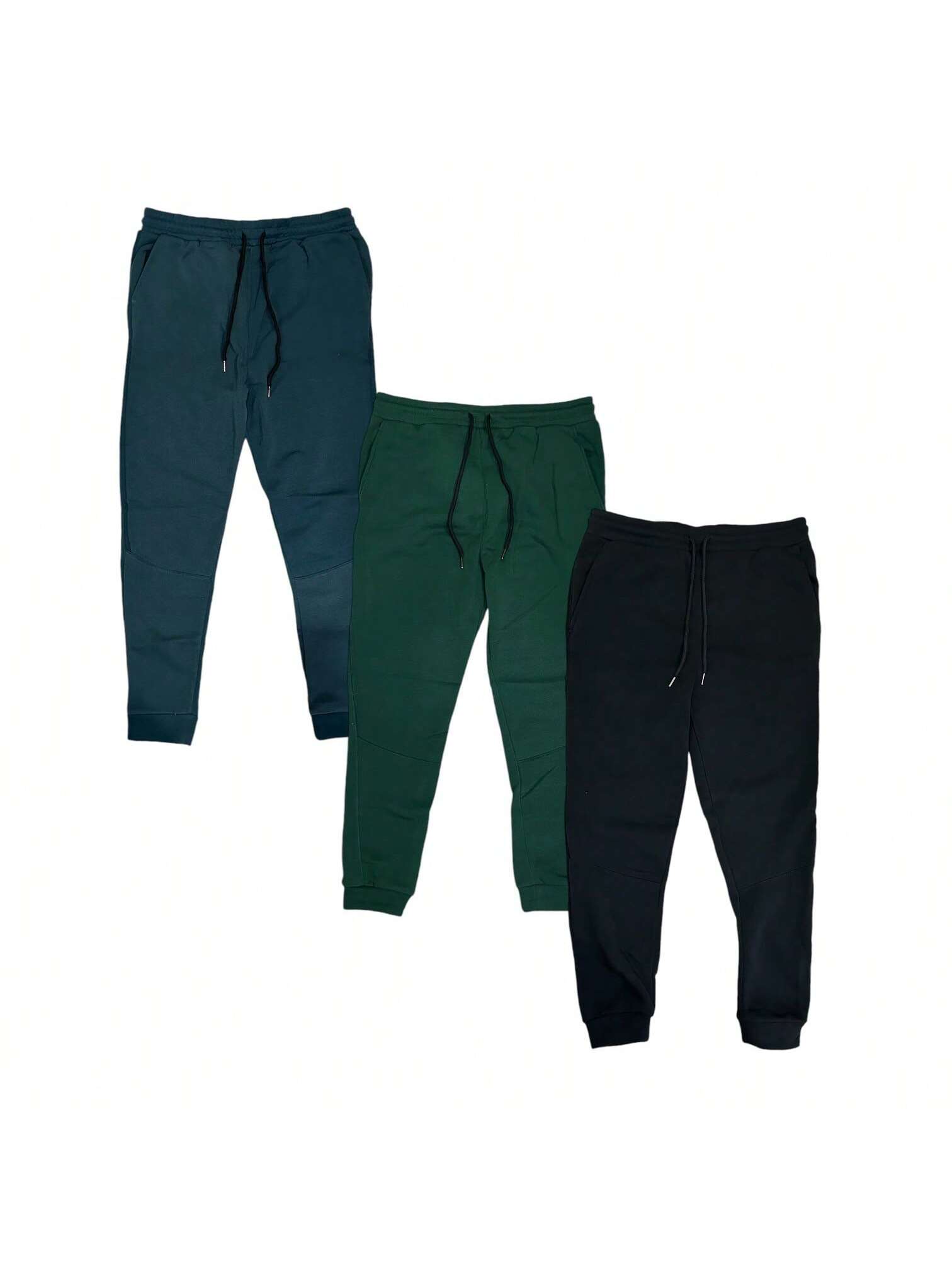 Mens 3 Pack Fleece Super Soft Joggers