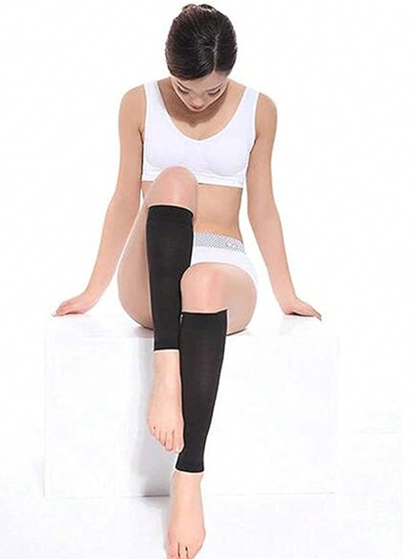 SeeBand Women's Compression Stockings 15-20mmhg Socks Calf Sleeves