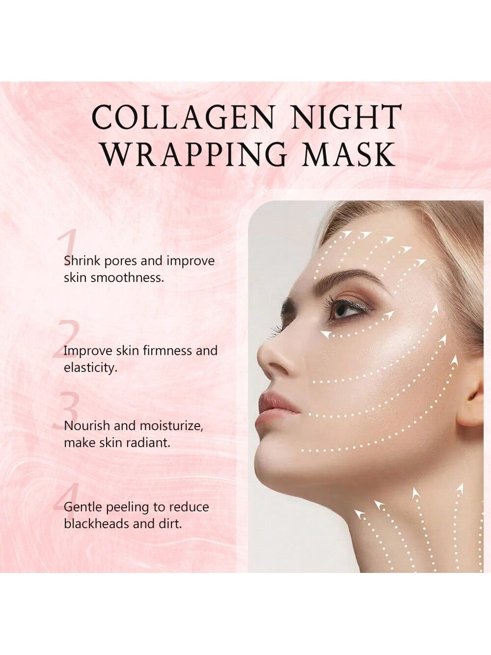 KOEC 2 Packs-KOEC Collagen Night Wrapping Sleep Mask Shed And Glow