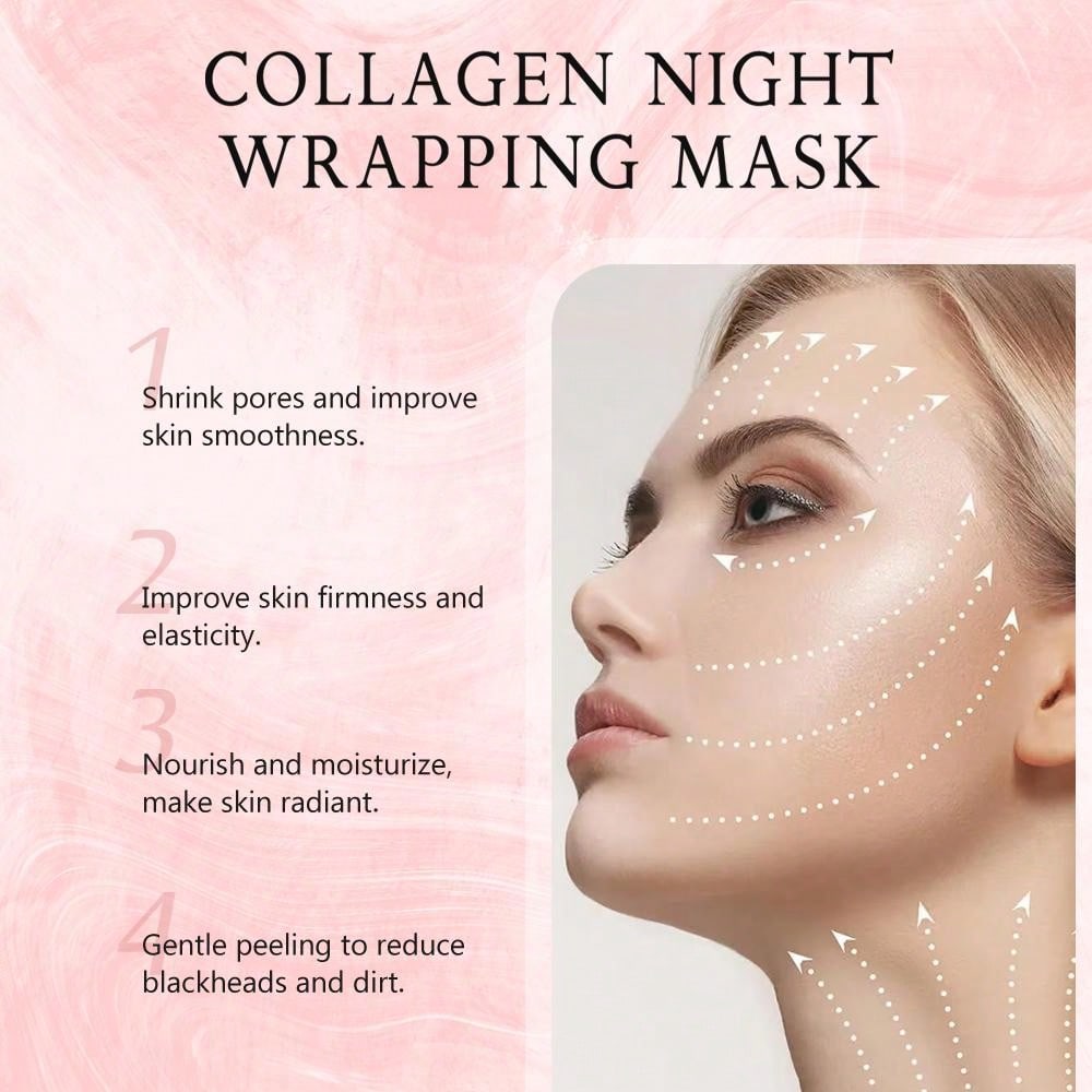 KOEC 2 Packs-KOEC Collagen Night Wrapping Sleep Mask Shed And Glow