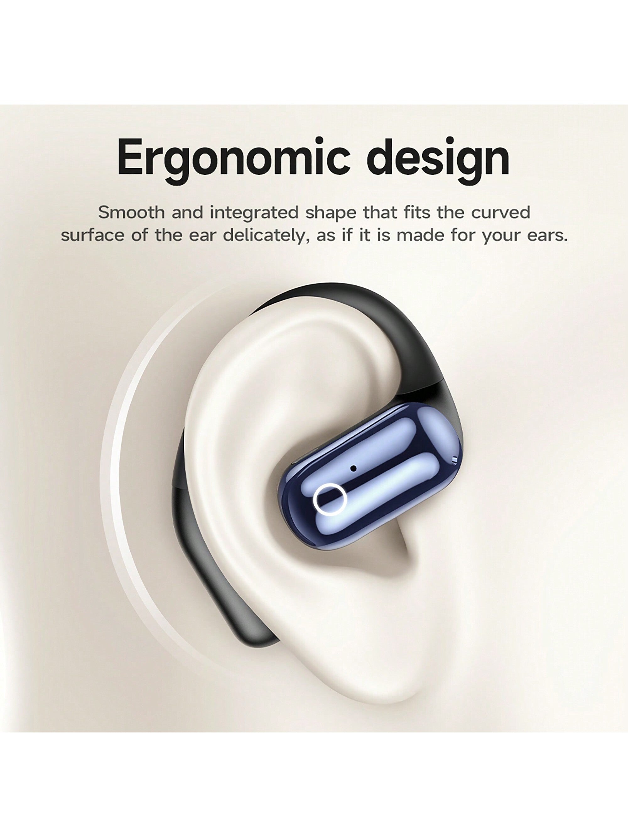 HOCO Open-Ear True Wireless Bluetooth Earphones, Lightweight