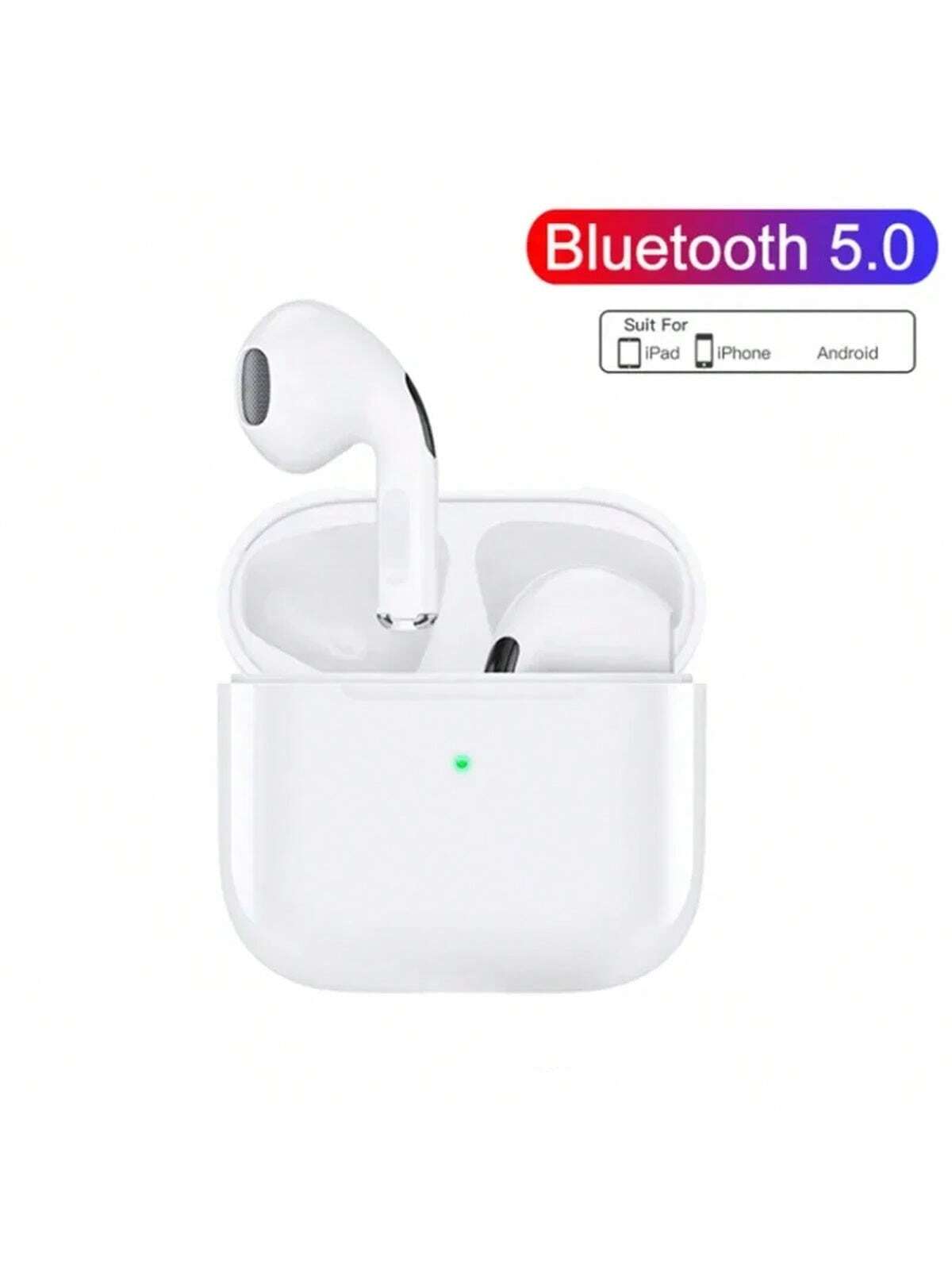 1pc Wireless Bluetooth Earbuds, High-Fidelity, Stereo Hi-Fi Sound Quality Compatible With Iphone//Samsung/ Series