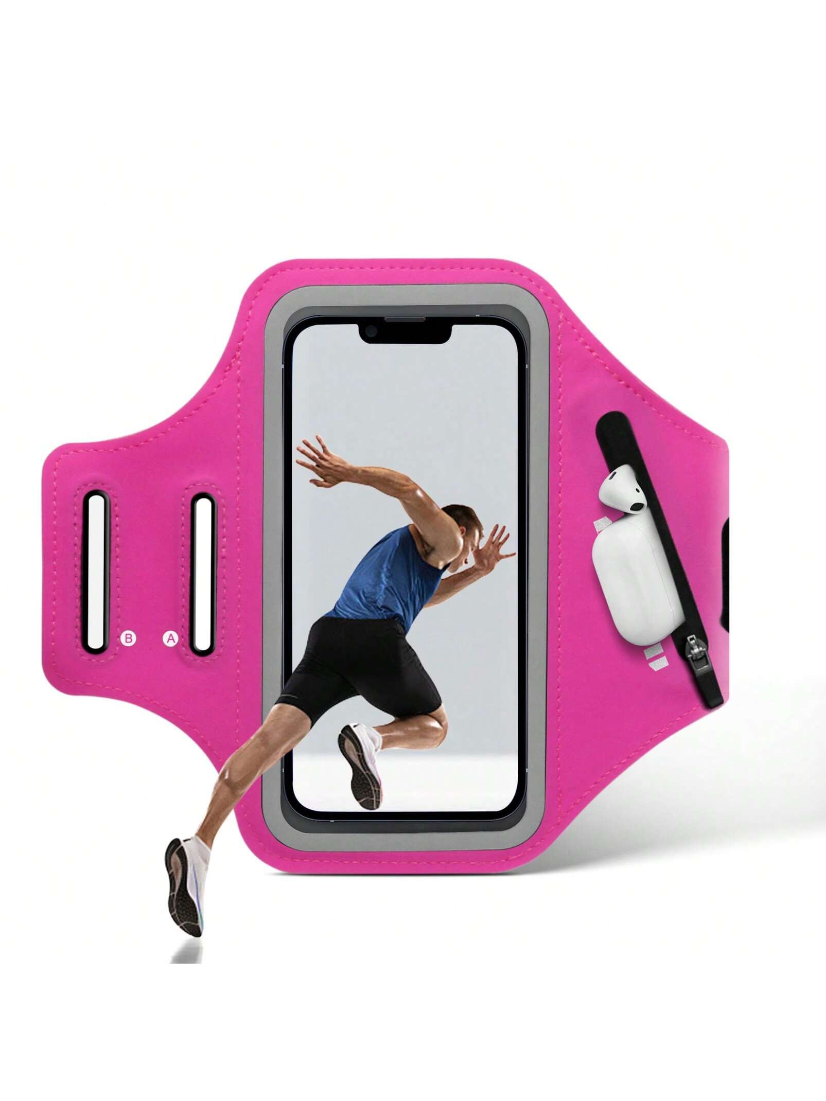 7.0inch Sports Arm Band Running Jogging Gym Arm Band Pouch Bag Cell Phone Holder Case For All IPhone, IPad,Android Phone,And Most Smartphone Gifts For Family,Friends,Kids,Birthday,Christmas, Winter, Girlfriend,Boyfriend