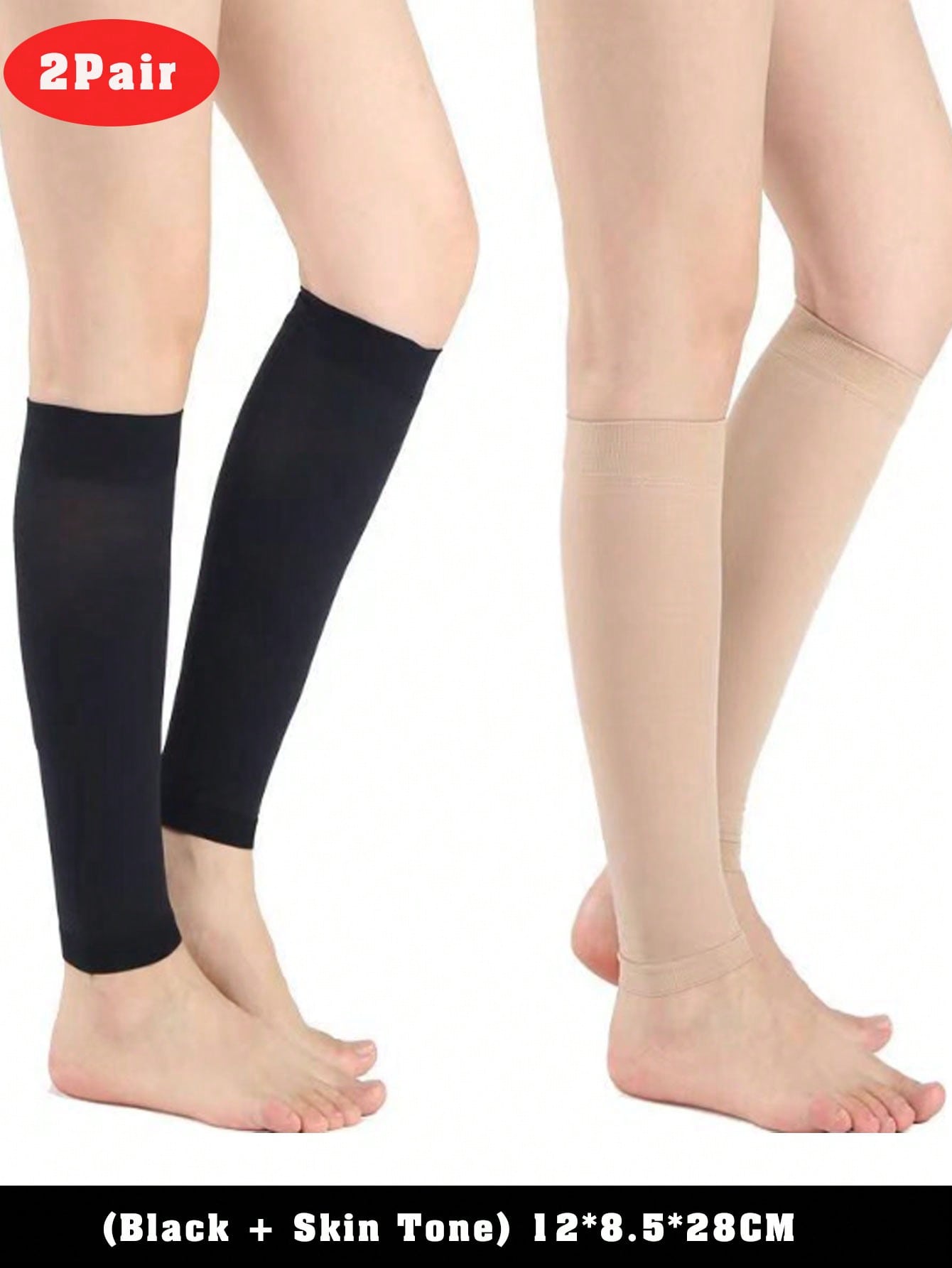 SeeBand Women's Compression Stockings 15-20mmhg Socks Calf Sleeves