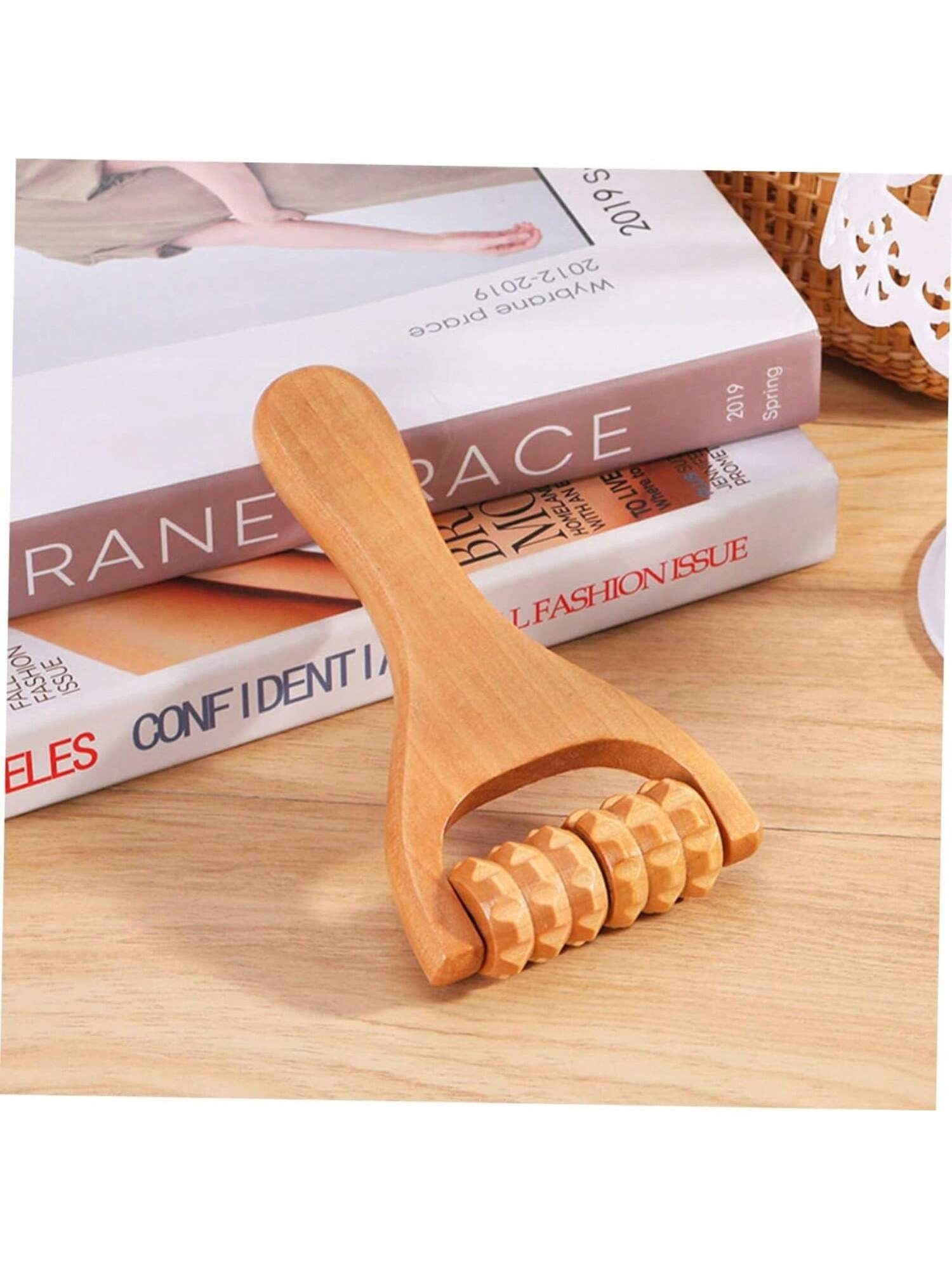 2Pcs Massage Hand Roller Ergonomic Foot Massager Massage Supply Neck Massagers Handheld Massagers Point Massager Tool Muscle Massager Roller Back Wooden Whole Body Massage Ball