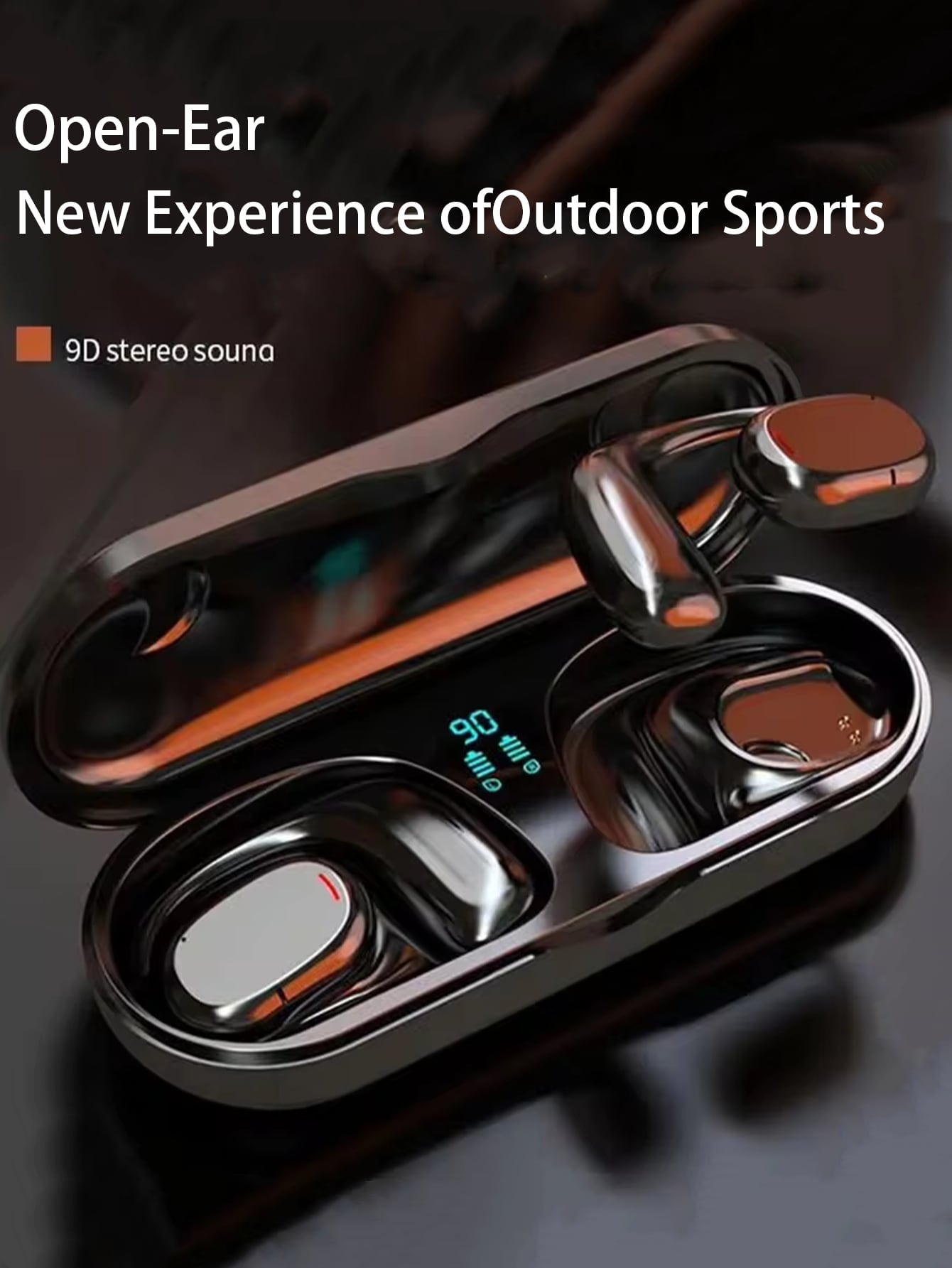 GT270 Wireless Earphones, Bluetooth Earphones, Hanging Ear Earphones, High-Quality Earphones With Microphone And Noise Cancelling Earphones Suitable For All Smartphones