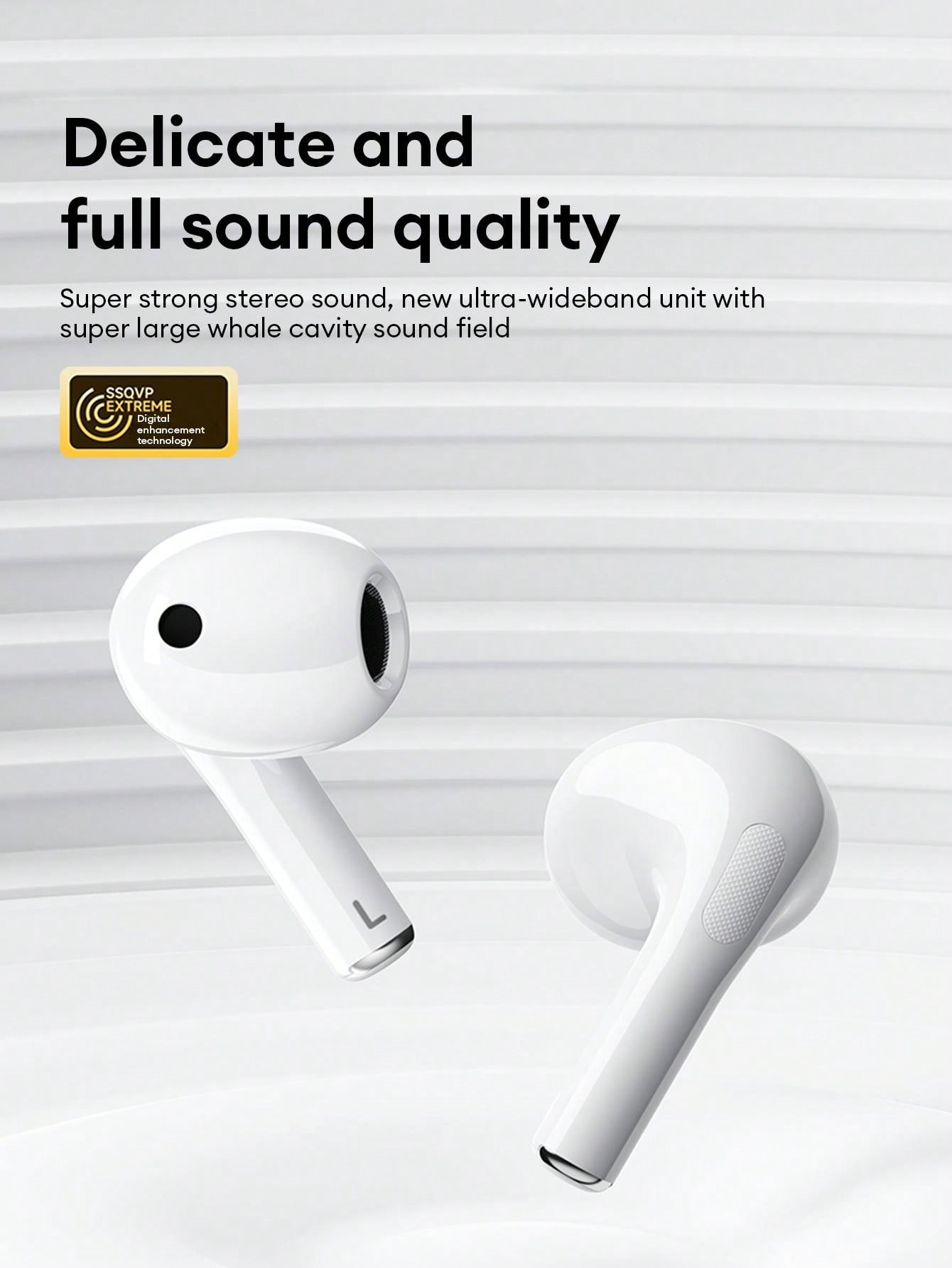 Lenovo LP23 Bluetooth Earphone, In-Ear Design, Stereo Surround Sound, Bass Boost, Dual Mode, HD Mic, Passive Noise Canceling, Compact