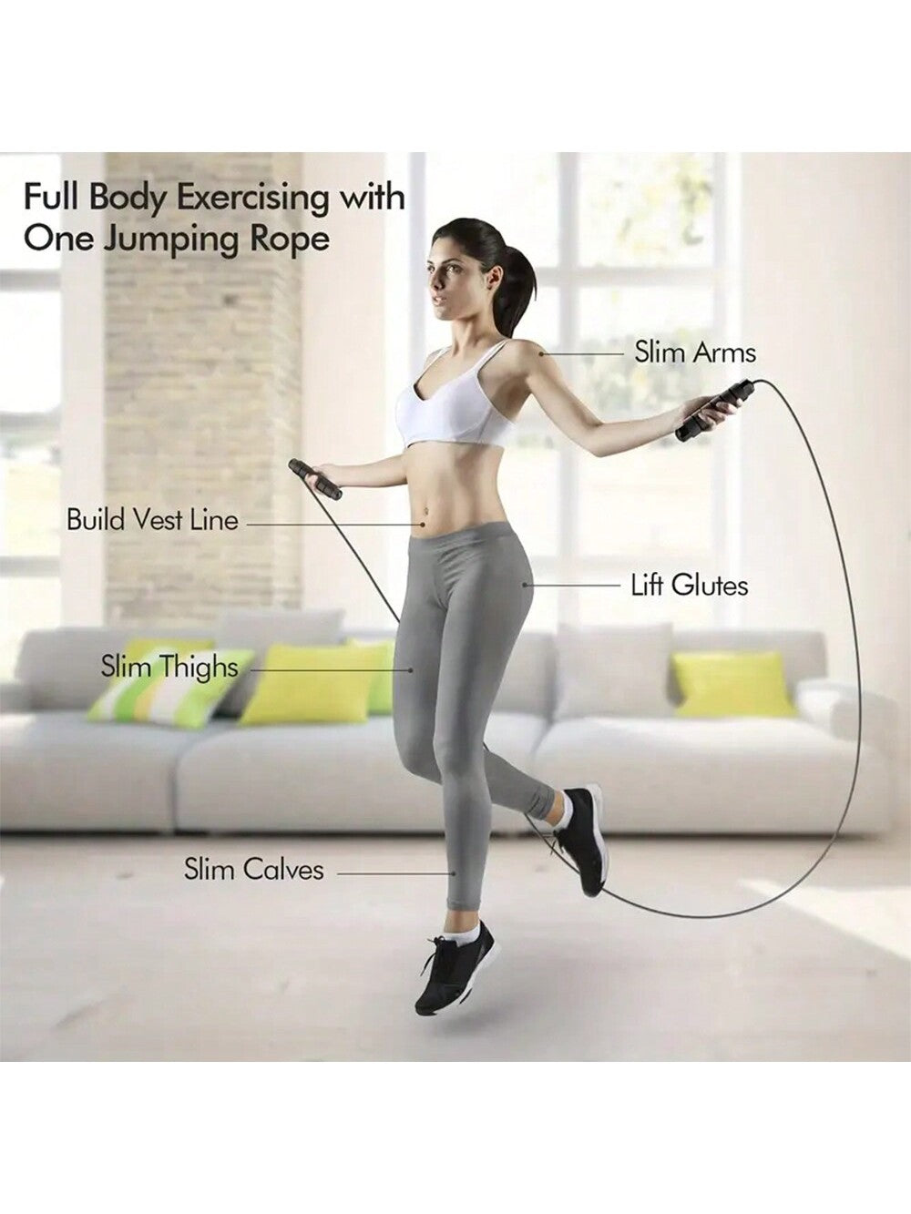 Professional Steel Wire Jump Rope For Adults - Ideal For Indoor/Outdoor Sports, Fitness Training, And Weight Loss - Lightweight 2.8 Meters Long