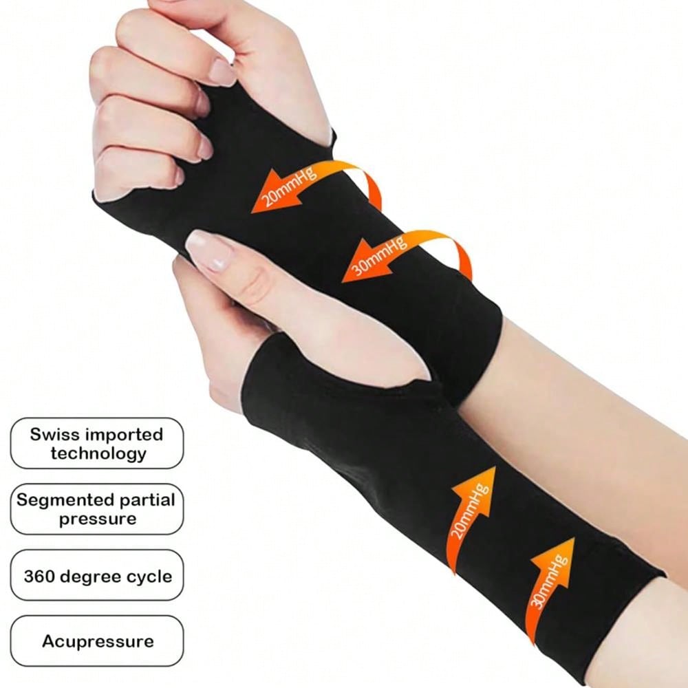 1pc Wrist Support Band, Wrist Joint Support Sleeve, Hand Palm And Wrist Compression Protector, Suitable For Sports And Daily Wear, Protect Your Wrist Joint