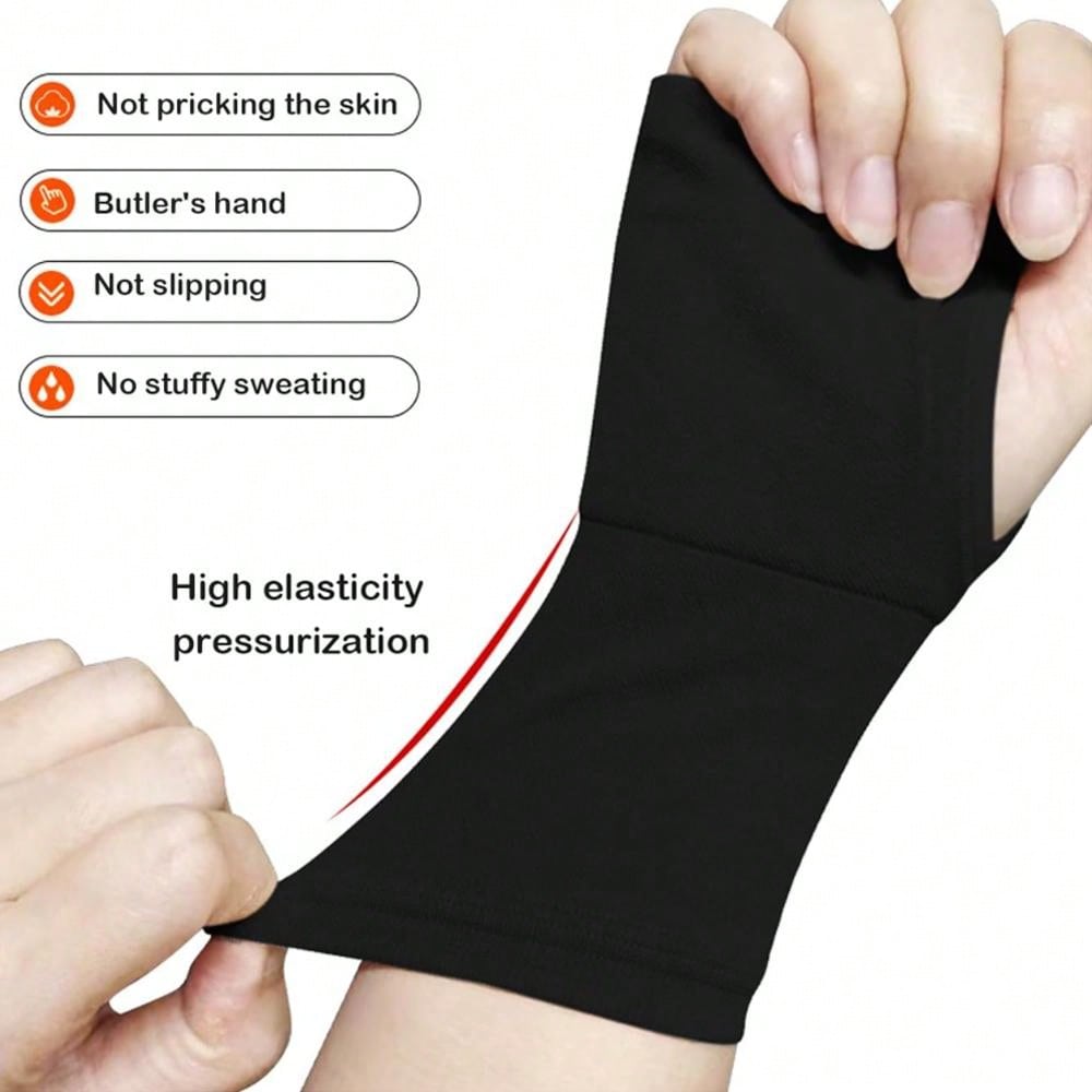 1pc Wrist Support Band, Wrist Joint Support Sleeve, Hand Palm And Wrist Compression Protector, Suitable For Sports And Daily Wear, Protect Your Wrist Joint