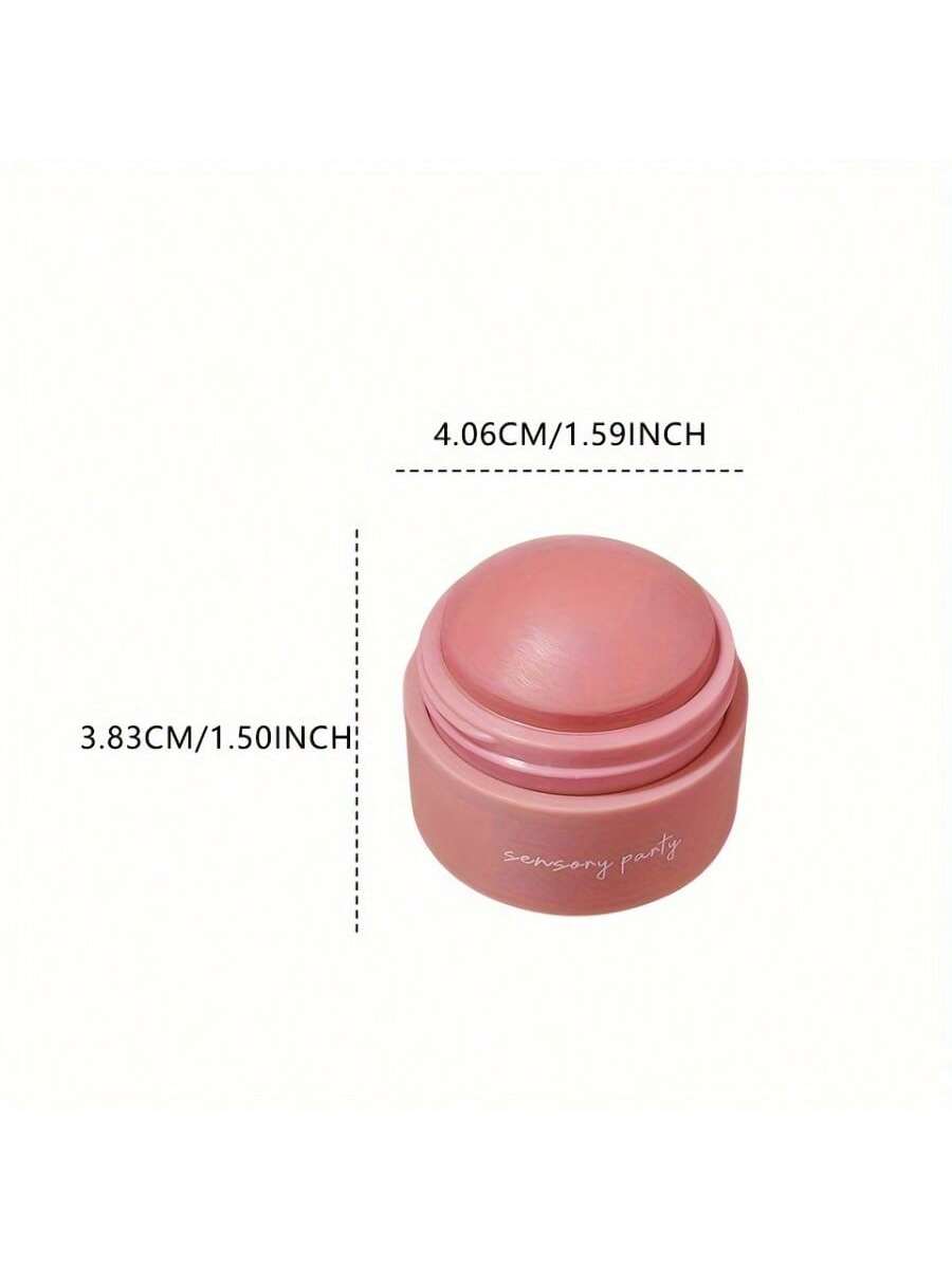 Blush Ball Peach Powder Blush Monochrome Matte Spray Instant Makeup, Suitable For Any Crowd To Enhance Complexion And Make Skin Look Flawless