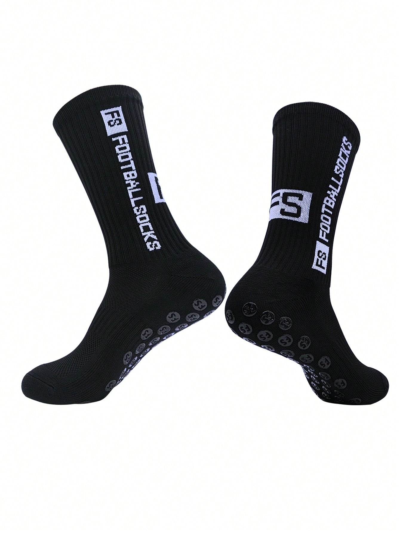 Anti-Slip Football Socks, Thickened Terry Crew Socks And Compression Leg Sleeves, 4 Sets/3 Sets/2 Sets, Unisex