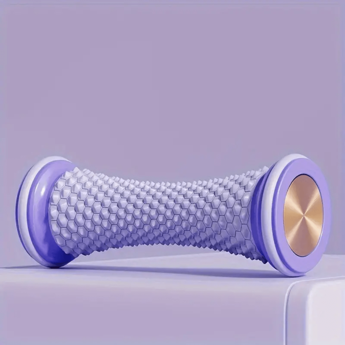 1pc Yoga Massage Ball Foot Roller, Fascia Muscle Tissues Relax Massager, Multi-Function Foot Massage Wheel