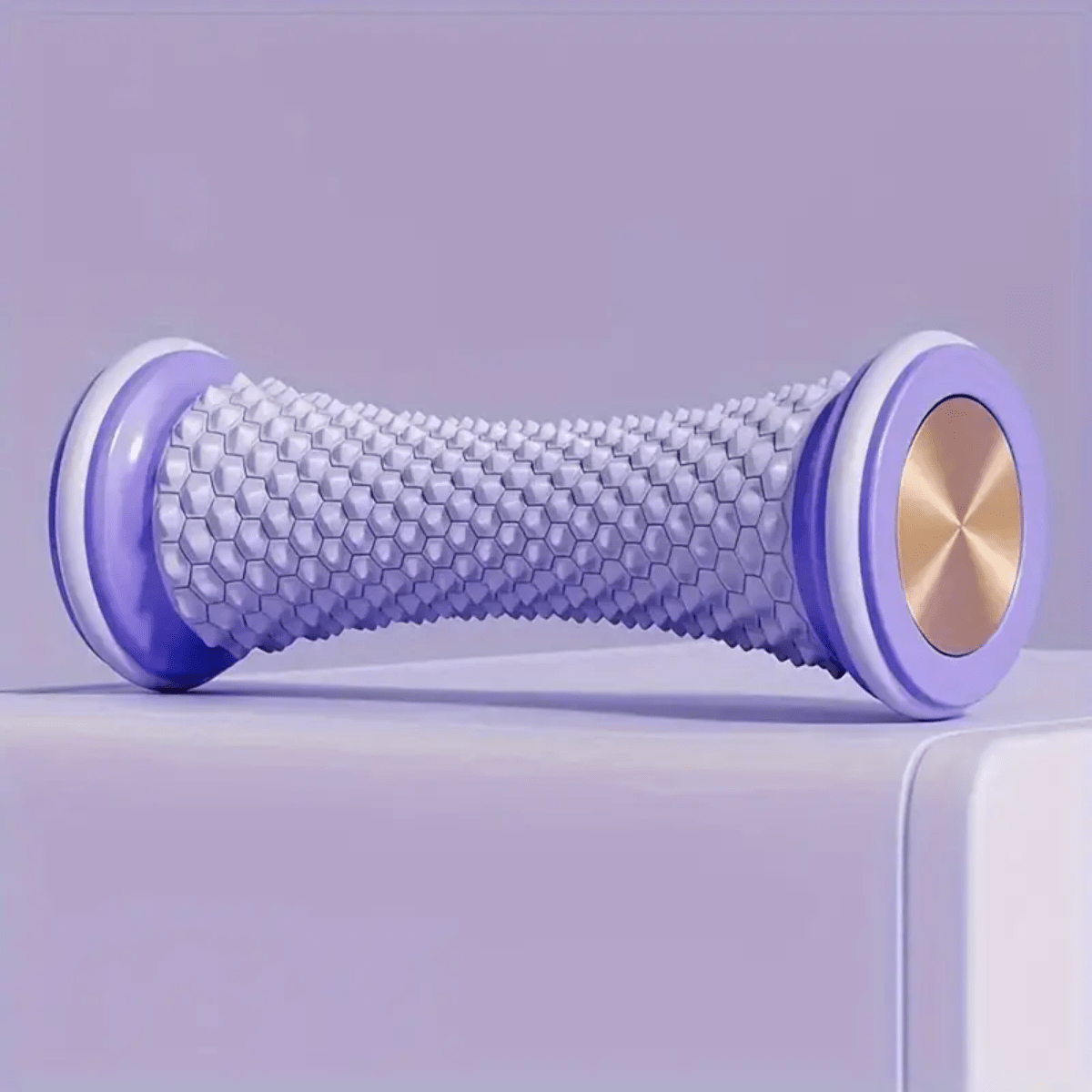 1pc Yoga Massage Ball Foot Roller, Fascia Muscle Tissues Relax Massager, Multi-Function Foot Massage Wheel