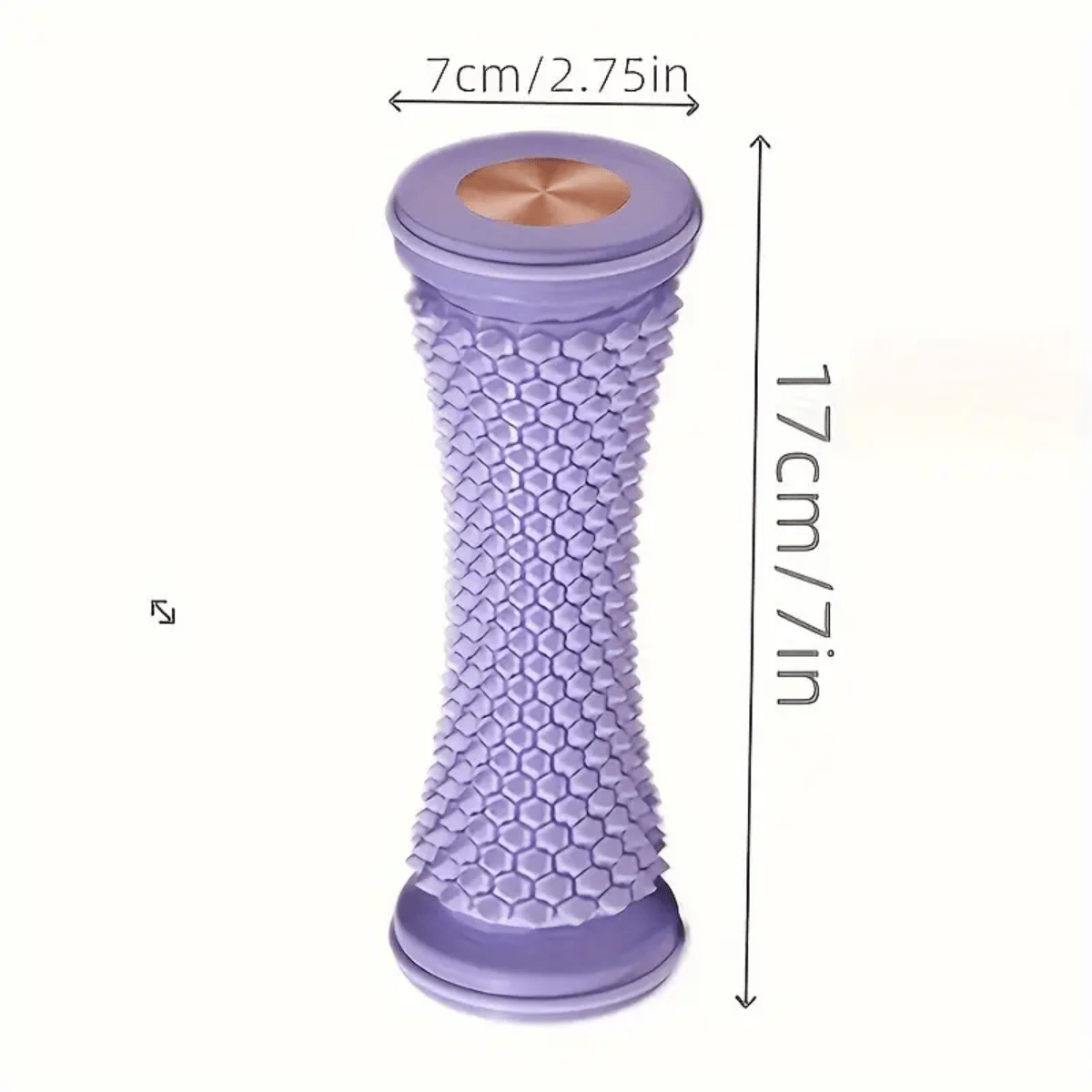 1pc Yoga Massage Ball Foot Roller, Fascia Muscle Tissues Relax Massager, Multi-Function Foot Massage Wheel