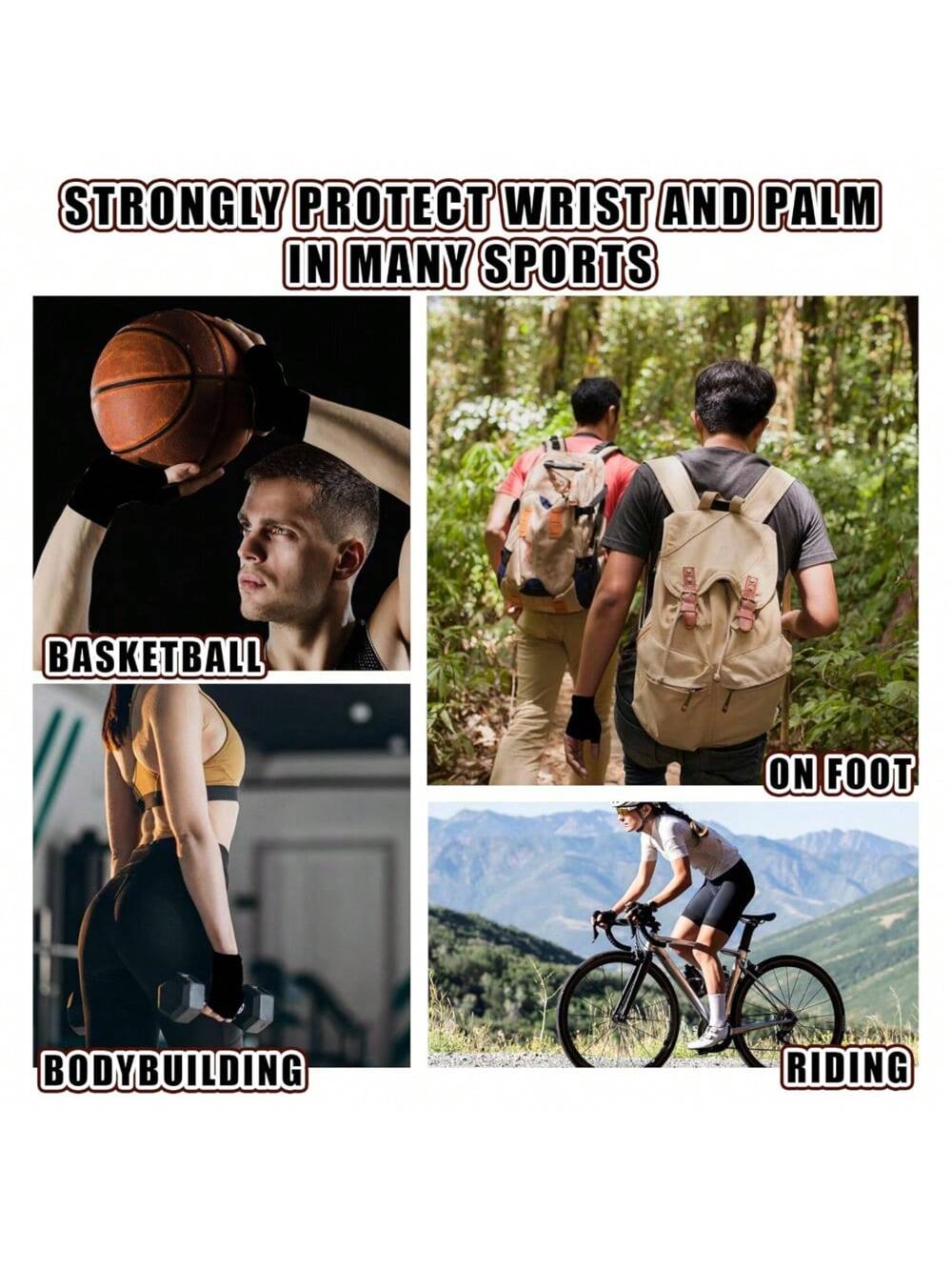 1pc Wrist Support Band, Wrist Joint Support Sleeve, Hand Palm And Wrist Compression Protector, Suitable For Sports And Daily Wear, Protect Your Wrist Joint