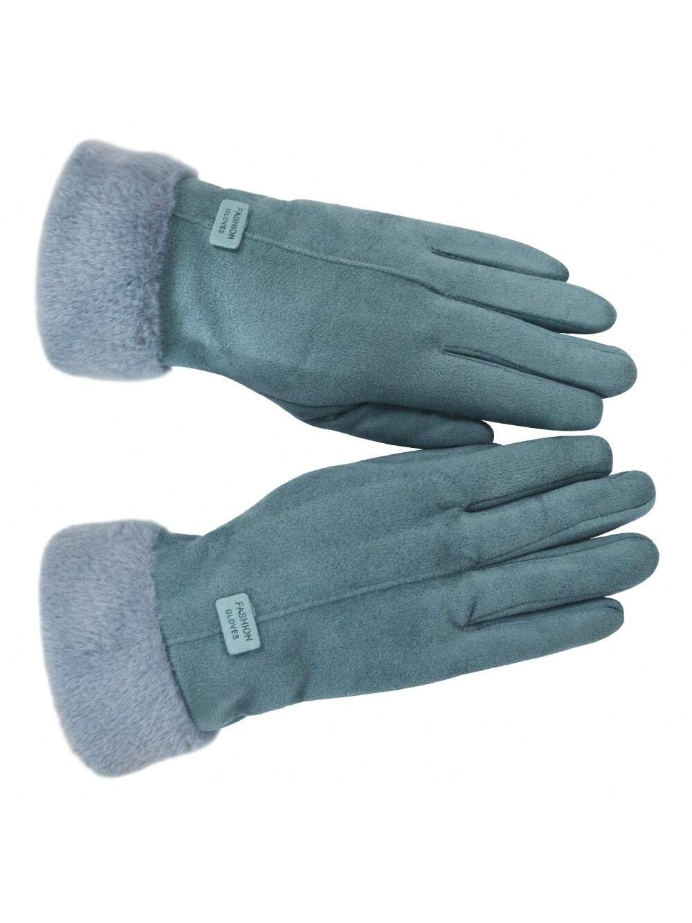 Winter New Women's Warm Fleece Lined Gloves, Windproof Cycling Driving Touchscreen Gloves For Cold Weather Halloween Accessories Winter Gloves