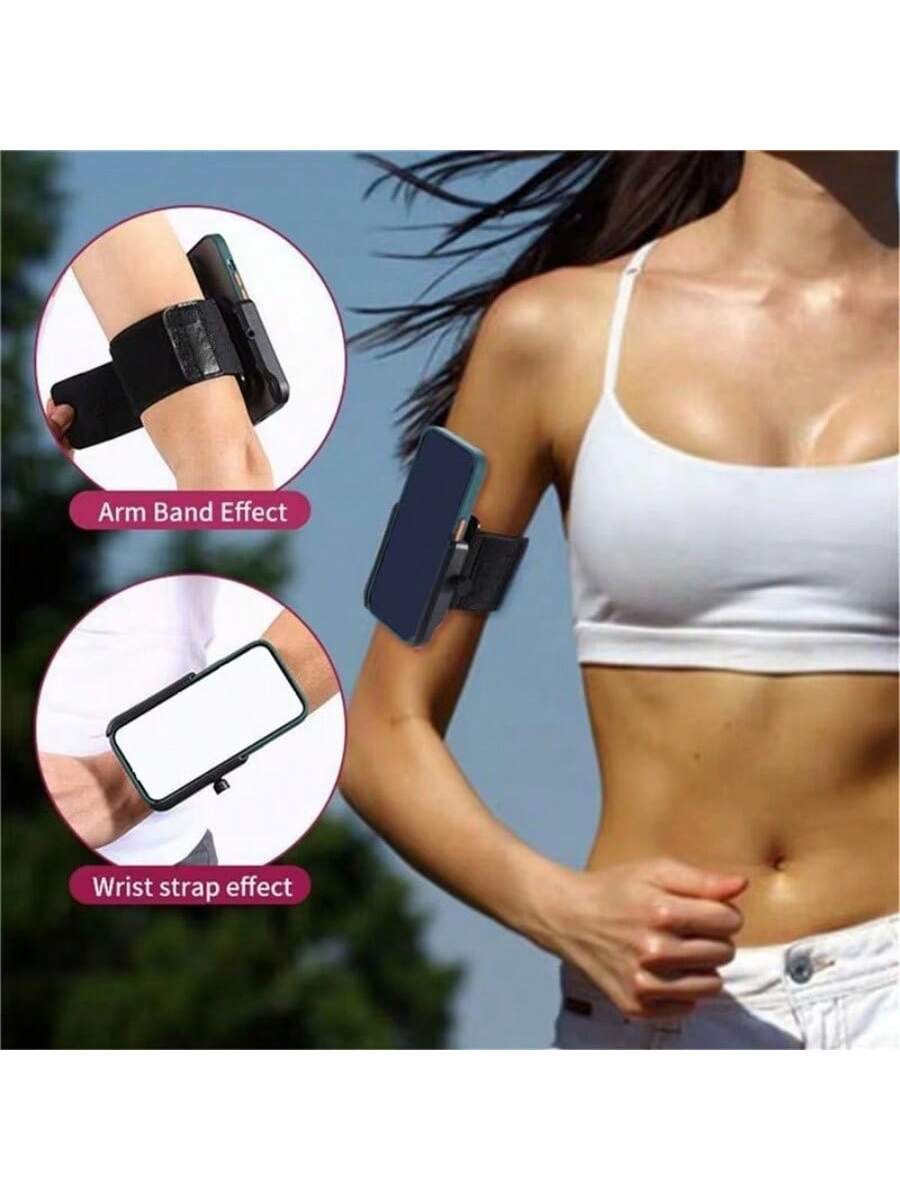 360° Rotatable Arm Wrist Phone Holder, Smart Phone Wristband Stand, Suitable For Sports, Hiking, Cycling, Walking, Running, Unisex Wrist Band