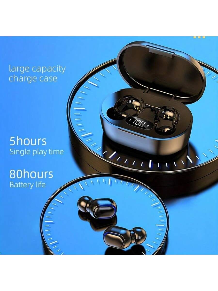 Enhanced Bass Wireless Earbuds - Touch Control, Long Battery Life, Hands-Free Calling For Music