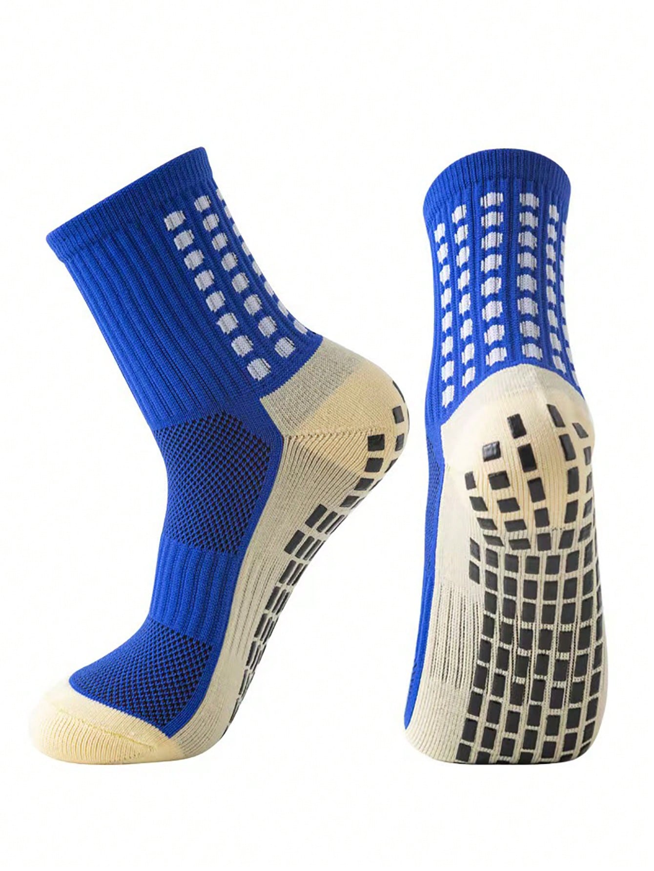 2 Pairs And 1 Pair Of The Most Comfortable Sports Leg Socks, Breathable And Non Slip Silicone Grip, Suitable For Football And Basketball Sports. Suitable For High-Performance Outdoor Sports