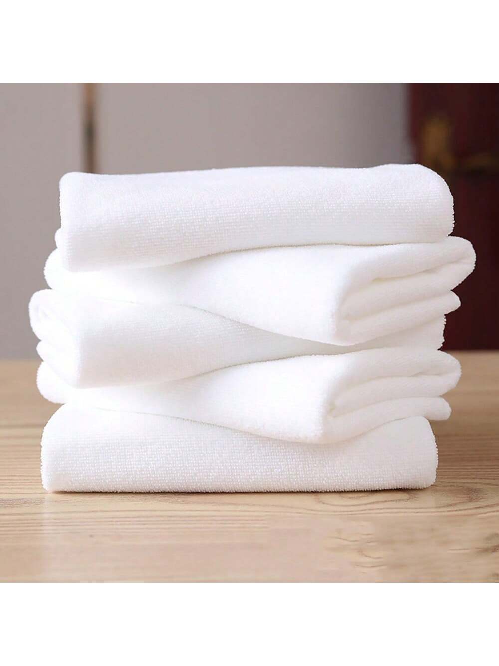 1 Pack Simple White Face Towel, Face Towel, Hotel Towel, Soft Absorbent Towel, Bathroom Supplies, Suitable For Business Hotel Use, Home Use