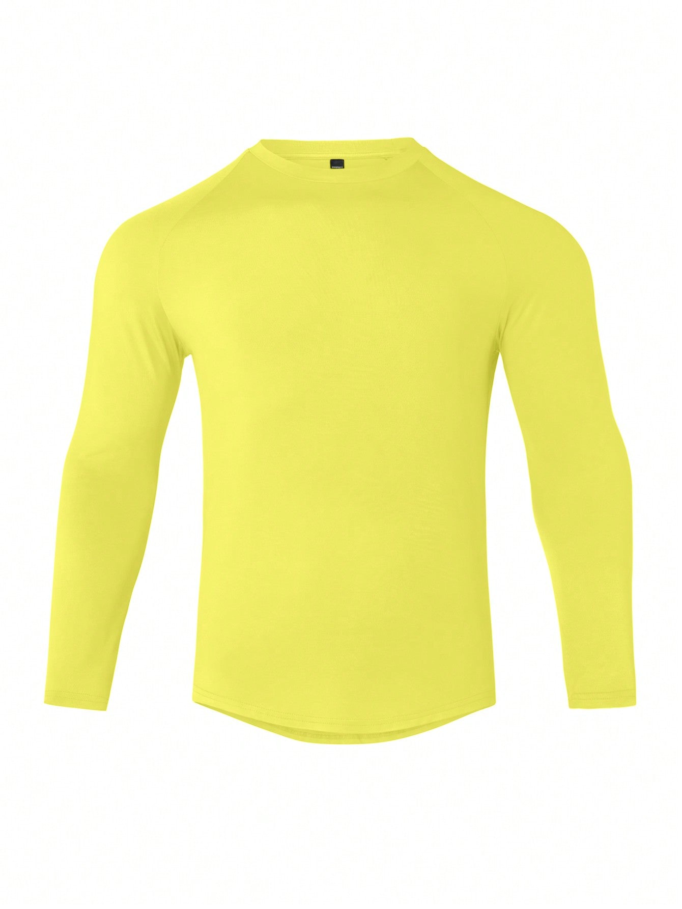 Manfinity Sport Corelite Boyfriend Style Men's Casual Round Neck Long Sleeve Daily Wear T-Shirt