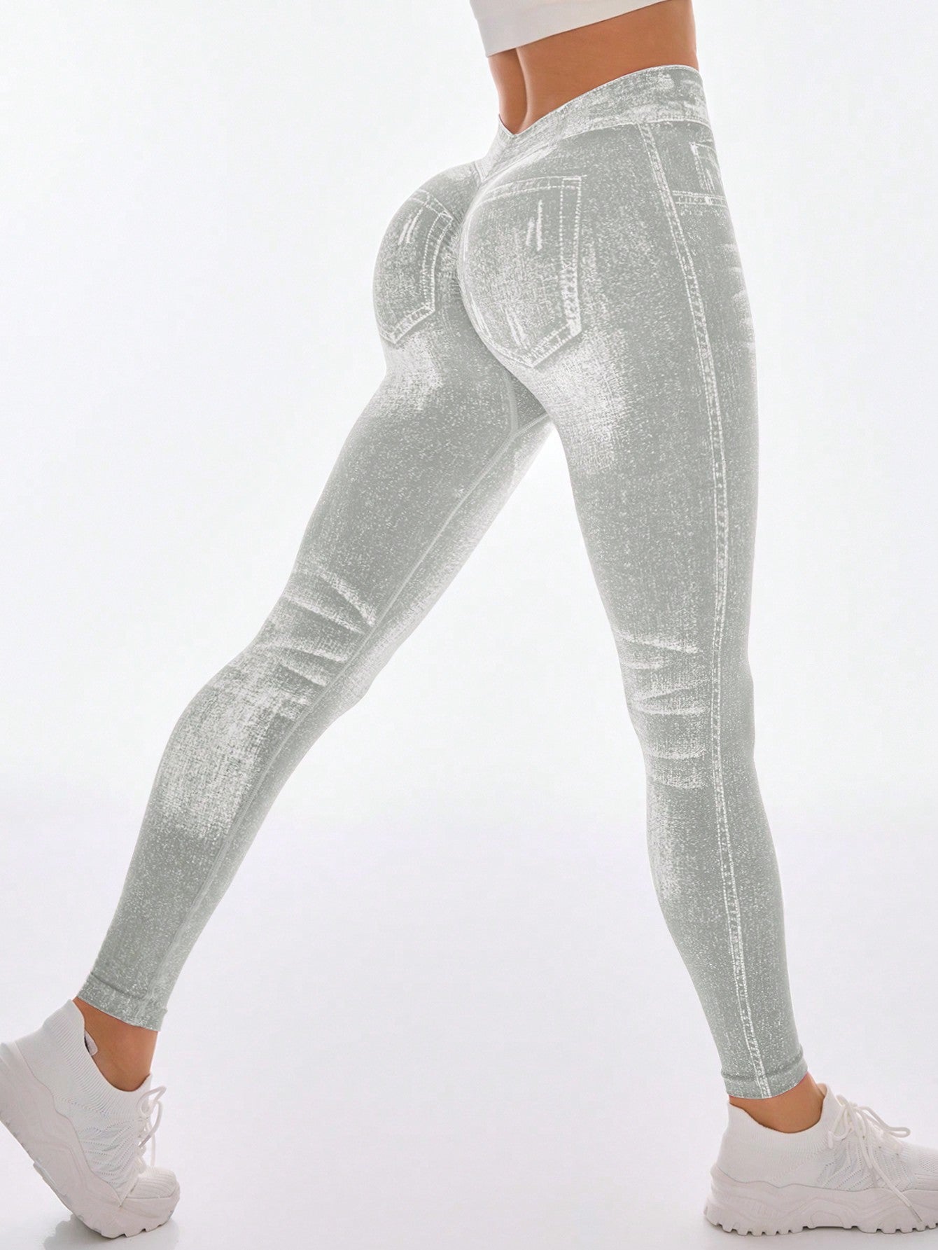 Sport Streetz Women Daily Wear All-Match Casual Sports Leggings
