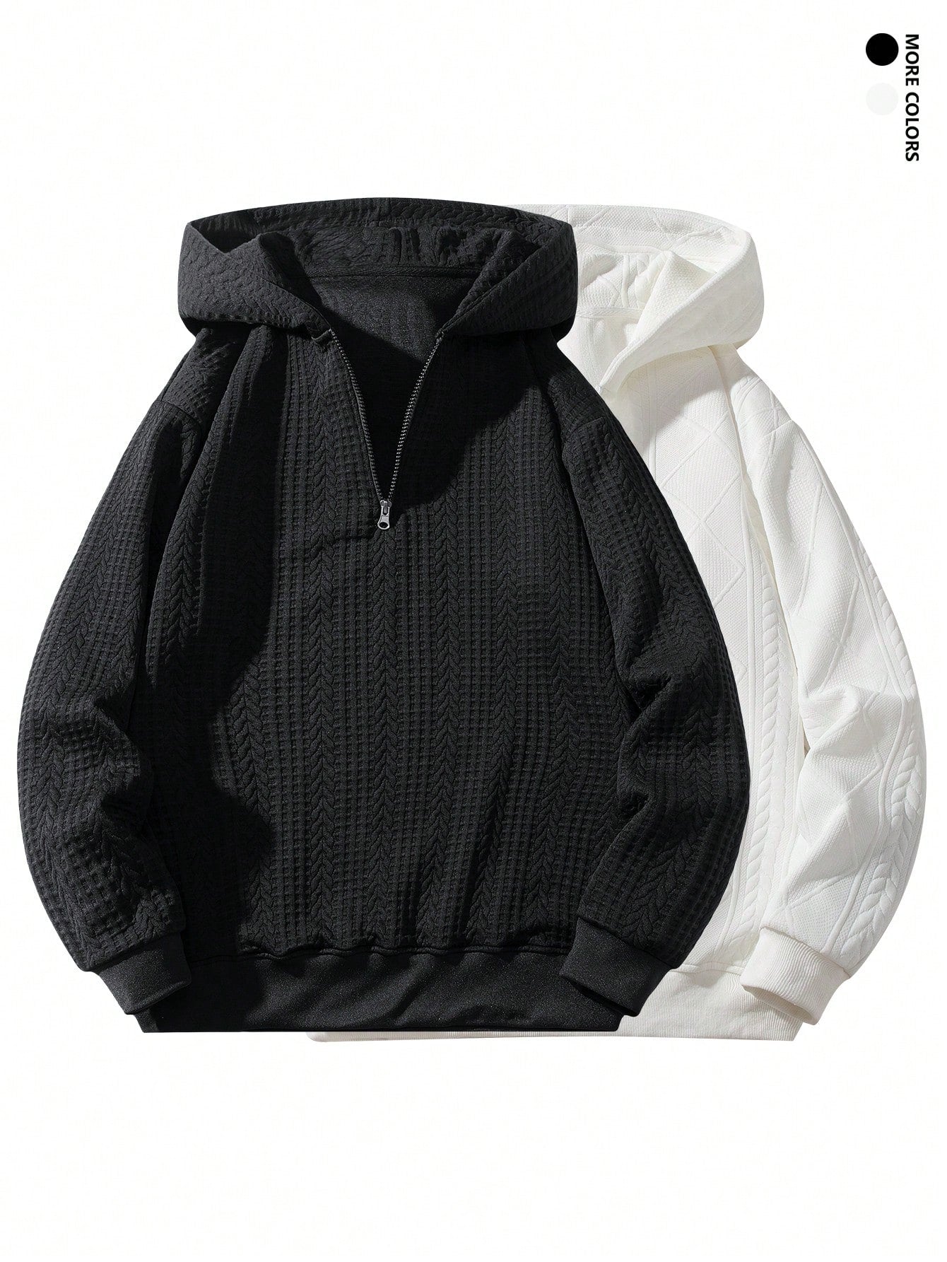 1pc Men's New Sports Outdoor Casual Zip Up Hoodie