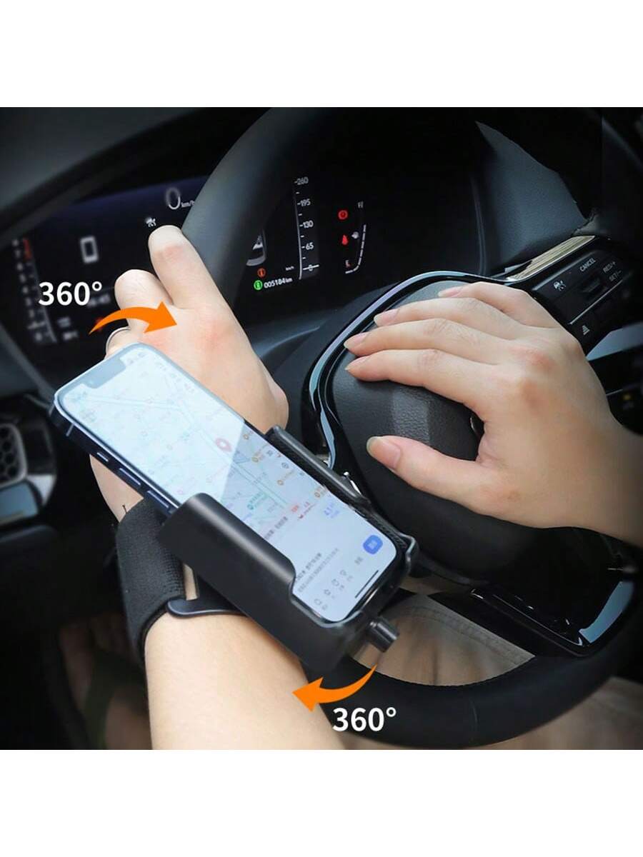 360° Rotatable Phone Holder Armband Sports Wristband For 4-7 Inch Smartphones, Suitable For Running, Cycling, Workout