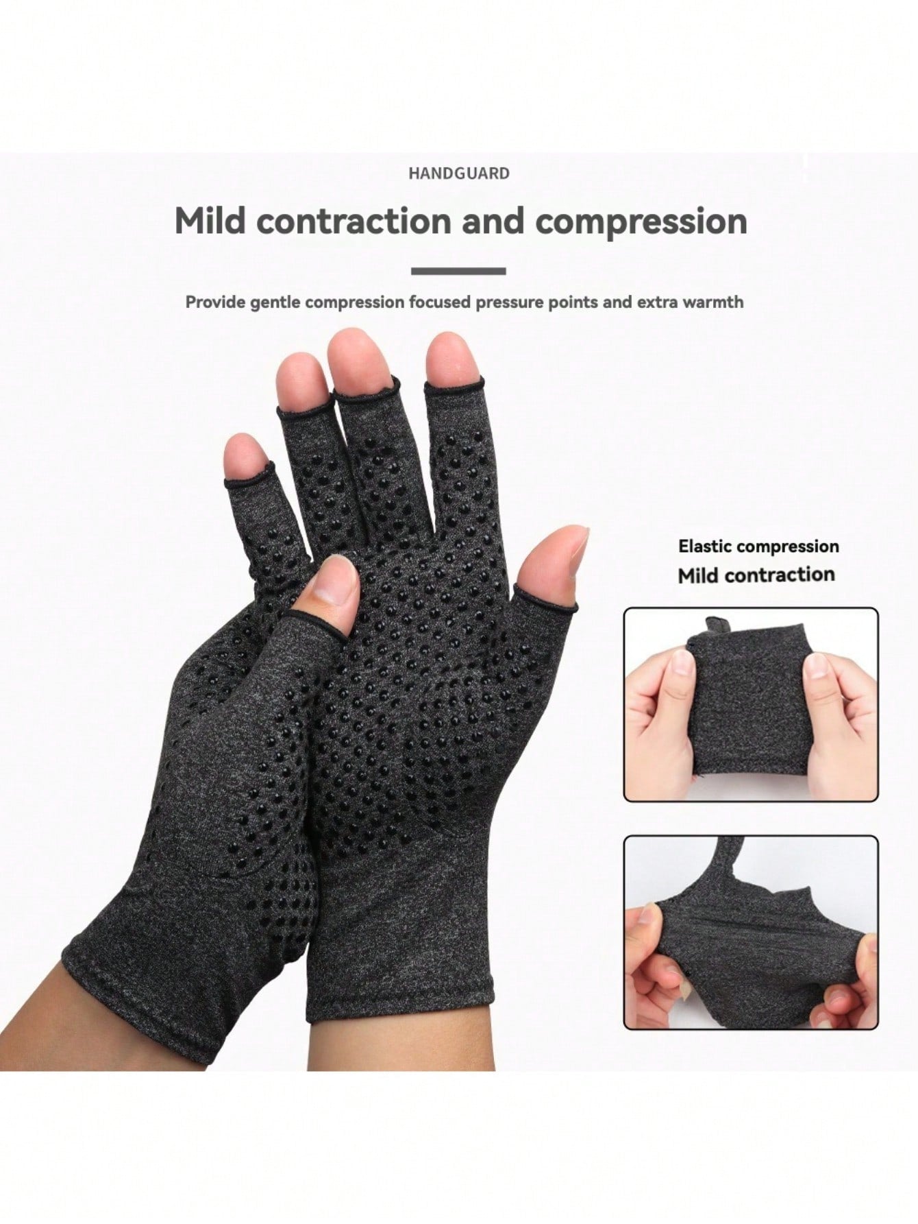 Half Finger Outdoor Compression Gloves For Cycling Joints Care Recovery Workout Sports Fitness