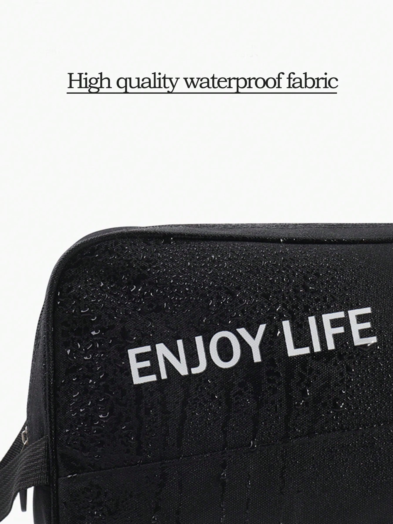 1 Pc Simple Sports And Leisure Waterproof Dry Wet Separation Swimming Bag Beach Bag Large Capacity Toileting Bag Portable Crossbody Fitness Bag For Men And Women For Travel Business