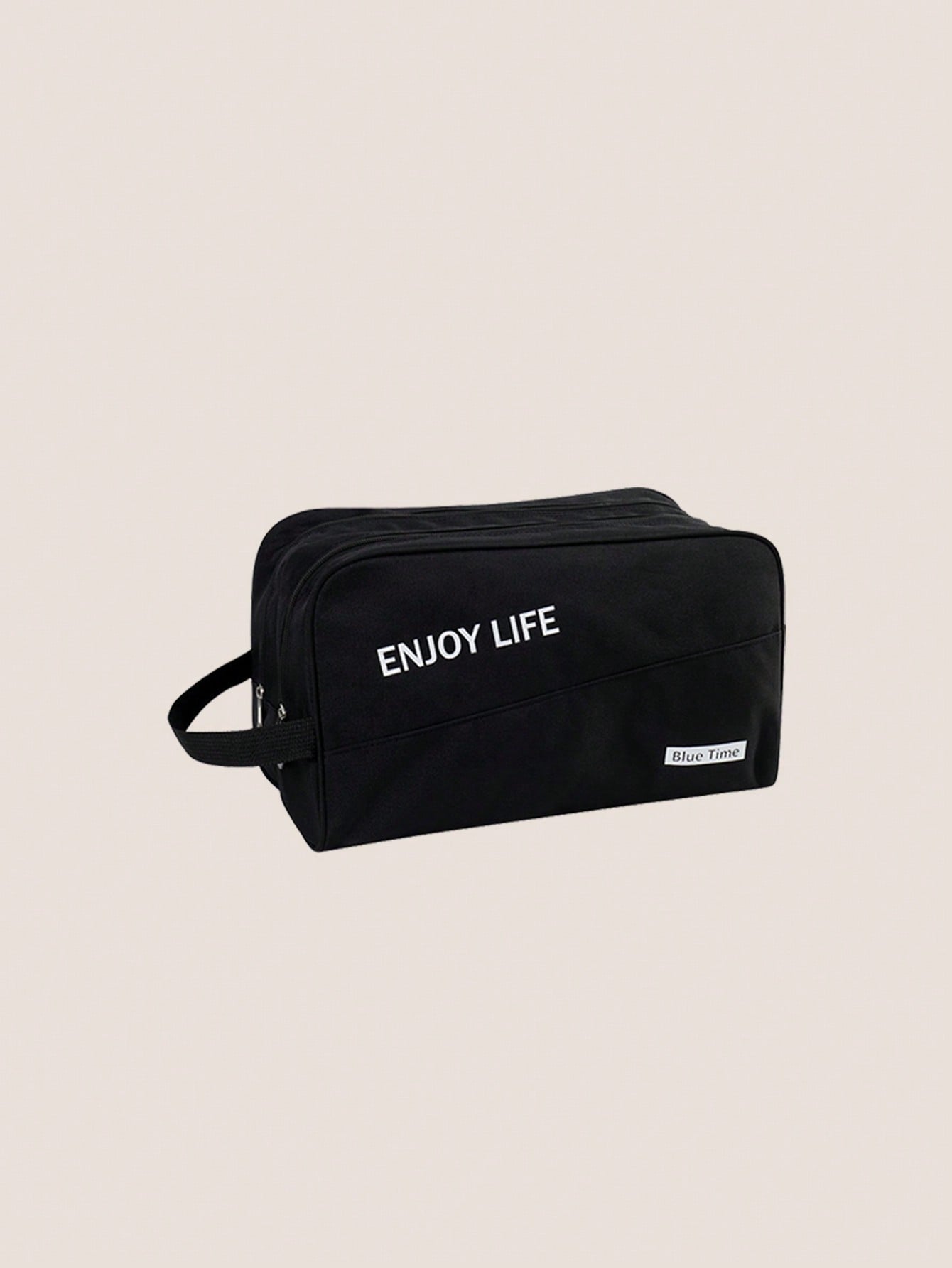 1 Pc Simple Sports And Leisure Waterproof Dry Wet Separation Swimming Bag Beach Bag Large Capacity Toileting Bag Portable Crossbody Fitness Bag For Men And Women For Travel Business