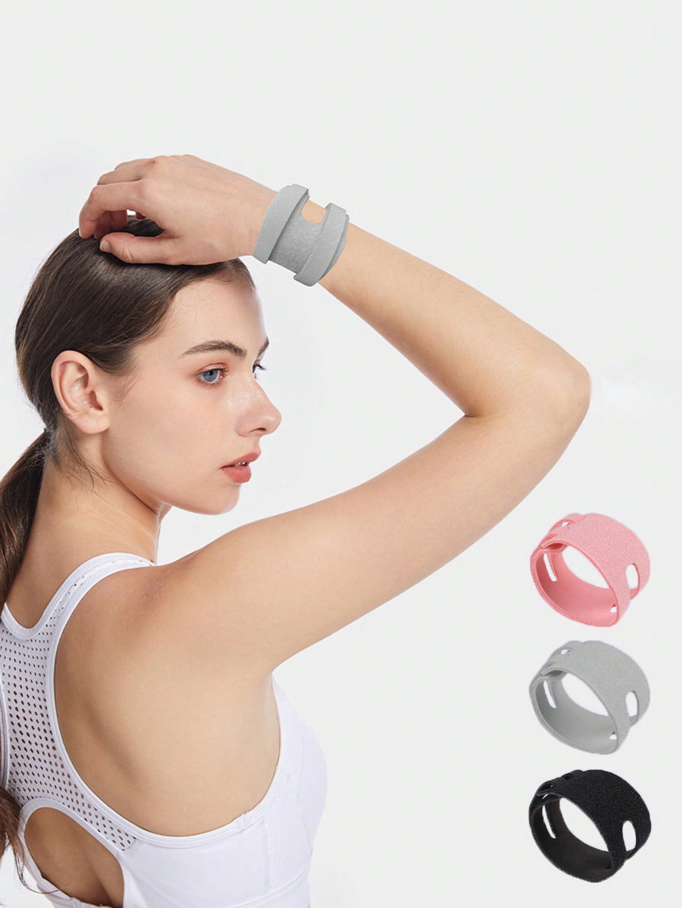 1pc Wrist Support Straps, Wrist Protectors For Sprains, Wrist Pain And Strain, Tendon Sheath Protectors For Fitness, Yoga, Men's And Women's Thin Joint Sleeves, Suitable For Sports Wear