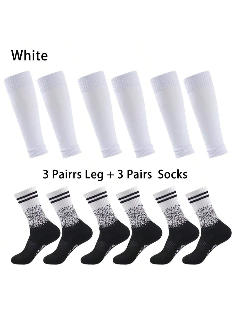 6 Pairs Women Running Leg Warmers