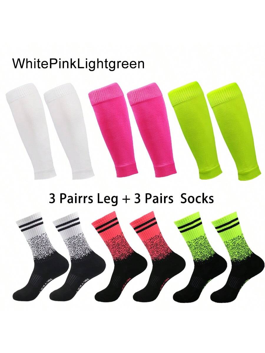 6 Pairs Women Running Leg Warmers