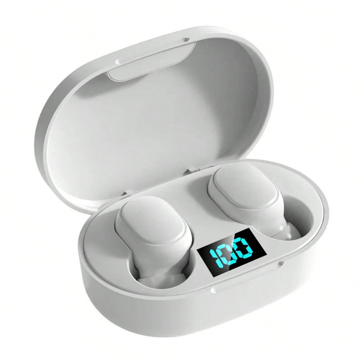 E6S TWS Wireless Bluetooth Headphones Waterproof Noise Cancelling LED Earbuds With Mic Wireless Headset Bluetooth Earphones