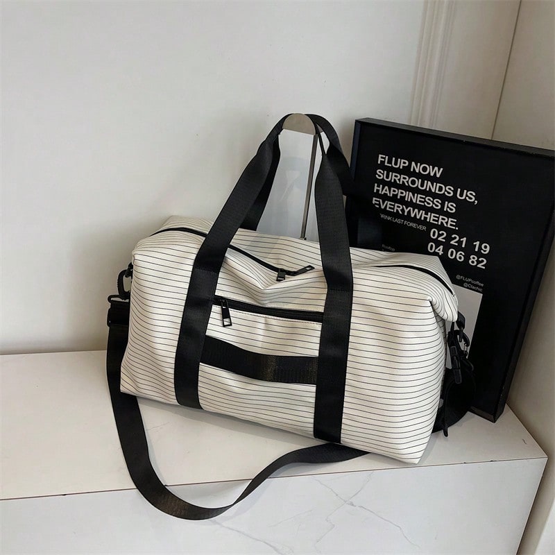 Large Capacity Fashionable Casual Shoulder Bag For Women, Yoga Bag With High-End Appearance And Aesthetic, Suitable For Students, Maternity, Travel, Fitness, Weekender, Carry-On Flight, Wet