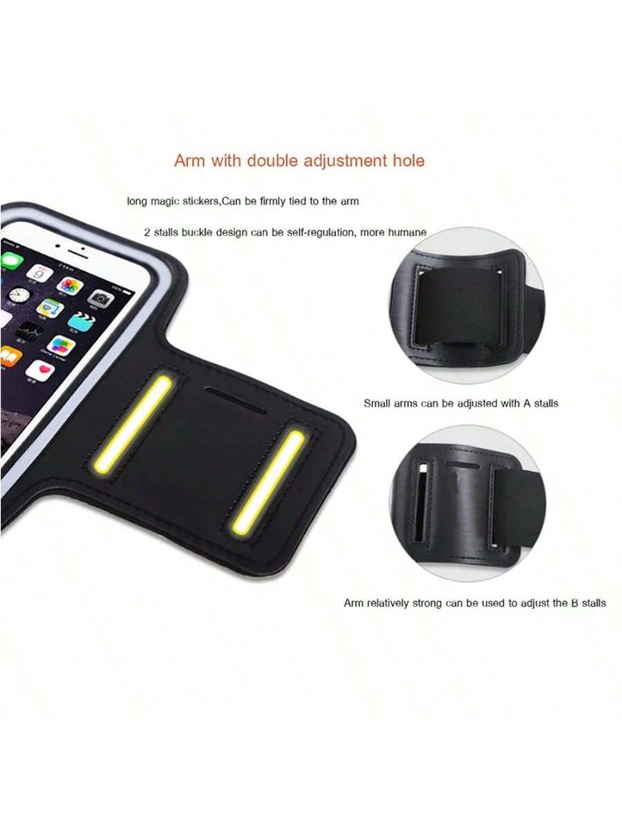 6.3-Inch Mobile Phone Armband Outdoor Sports Smartphone Stand Gym Running Phone Case Armband Case