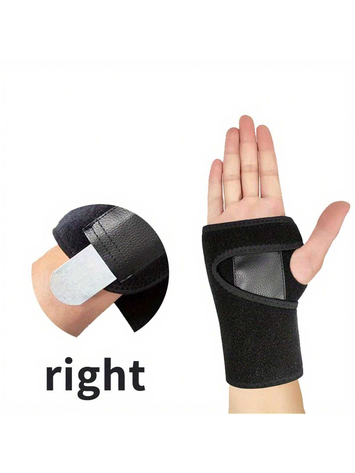 1pc Detachable Steel Plate Wrist Support Adult Breathable Wrist Fixed Sports Protective Gear